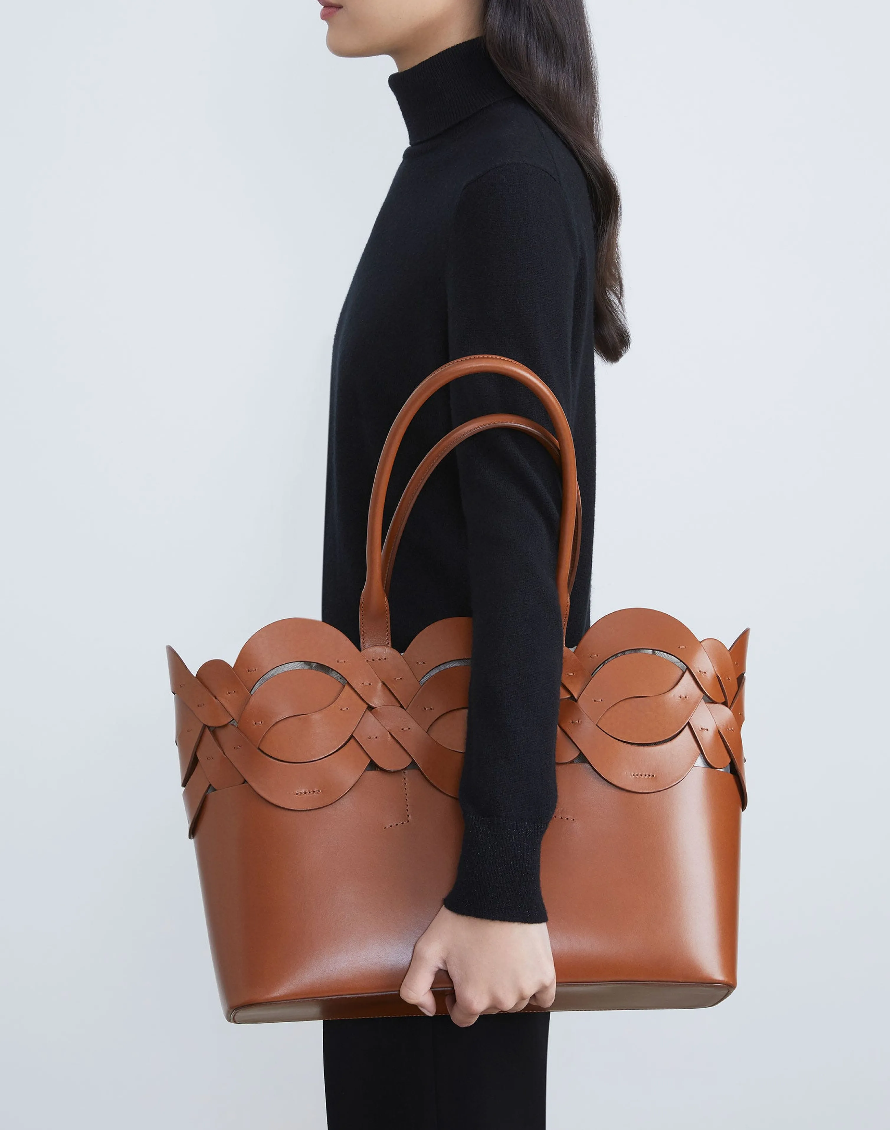 Vachetta Leather 8 Knot Tote—Large