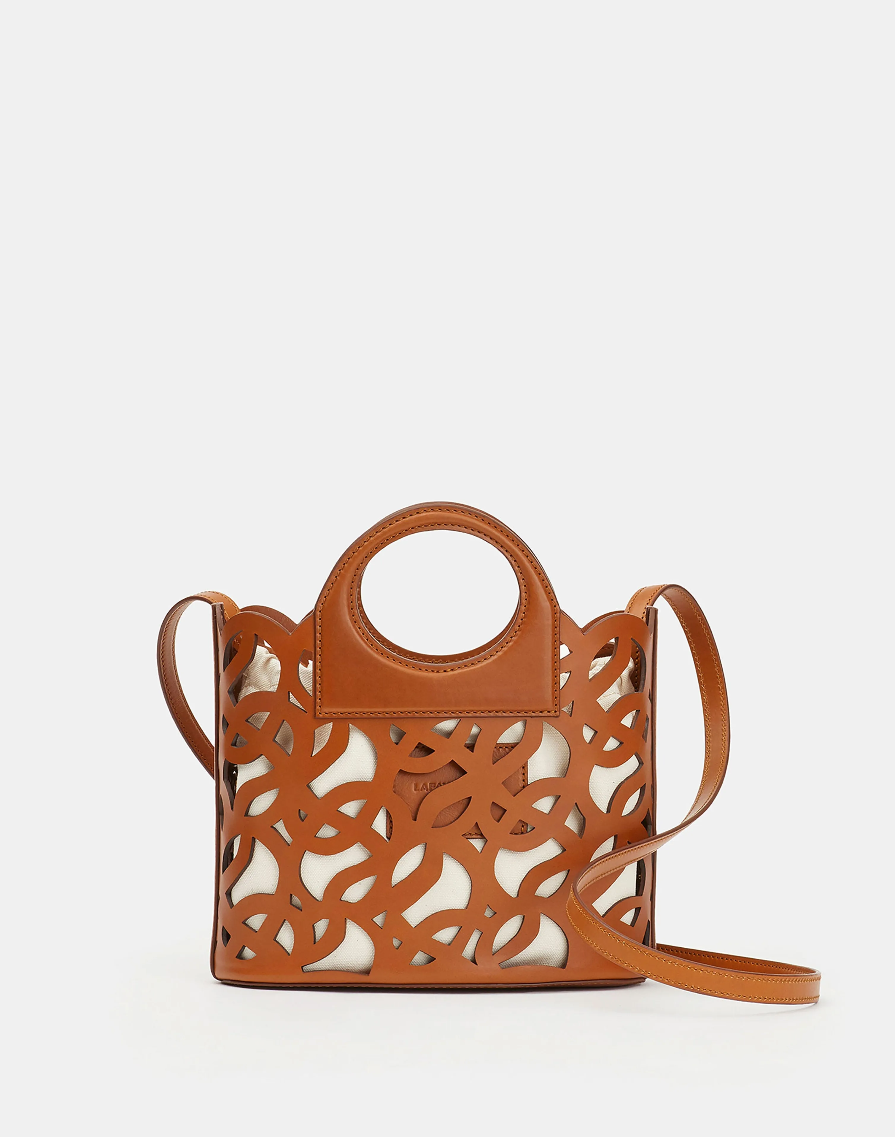 Vachetta Leather 8 Knot Basket Bag—Mini