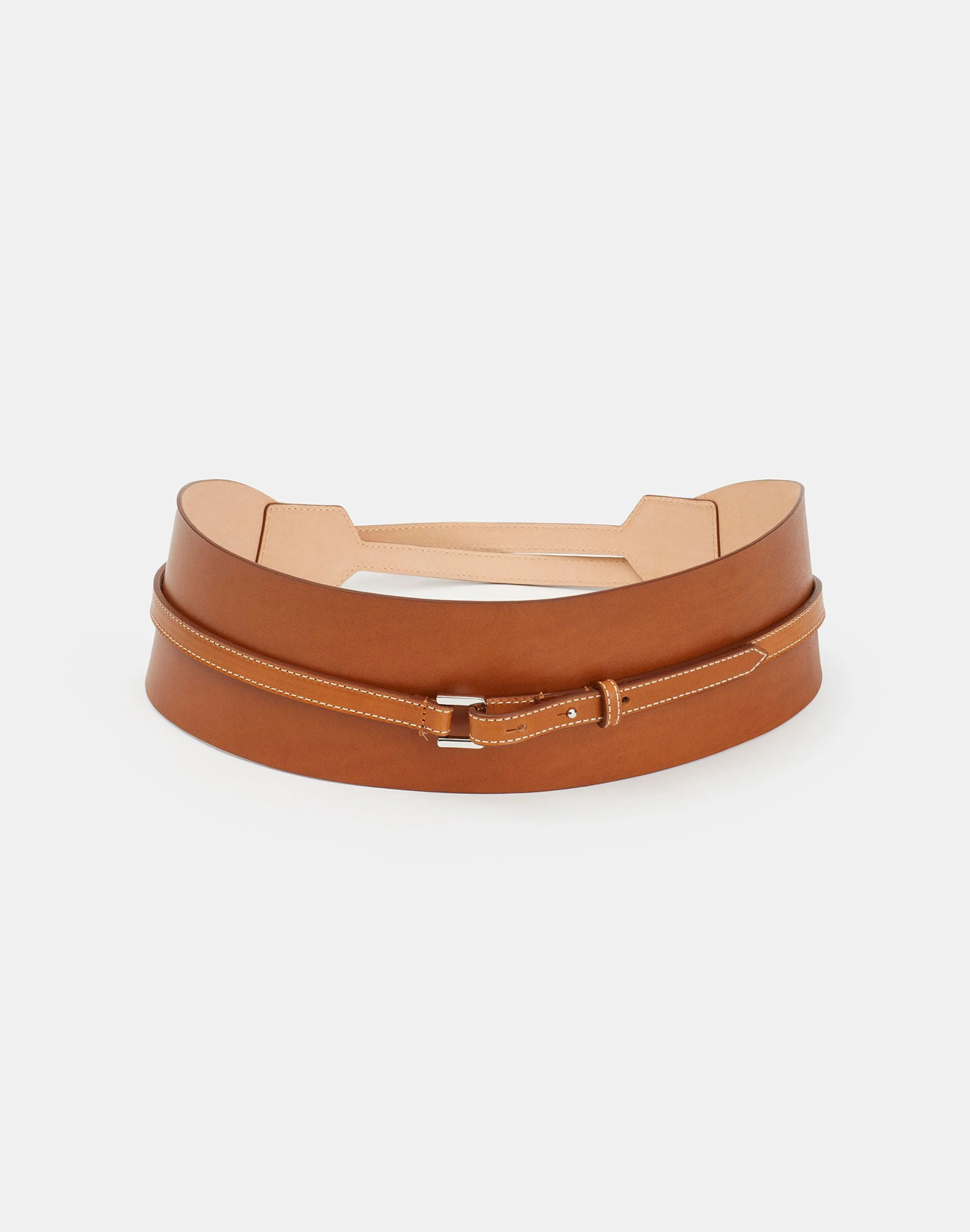 Vachetta Leather Obi Belt