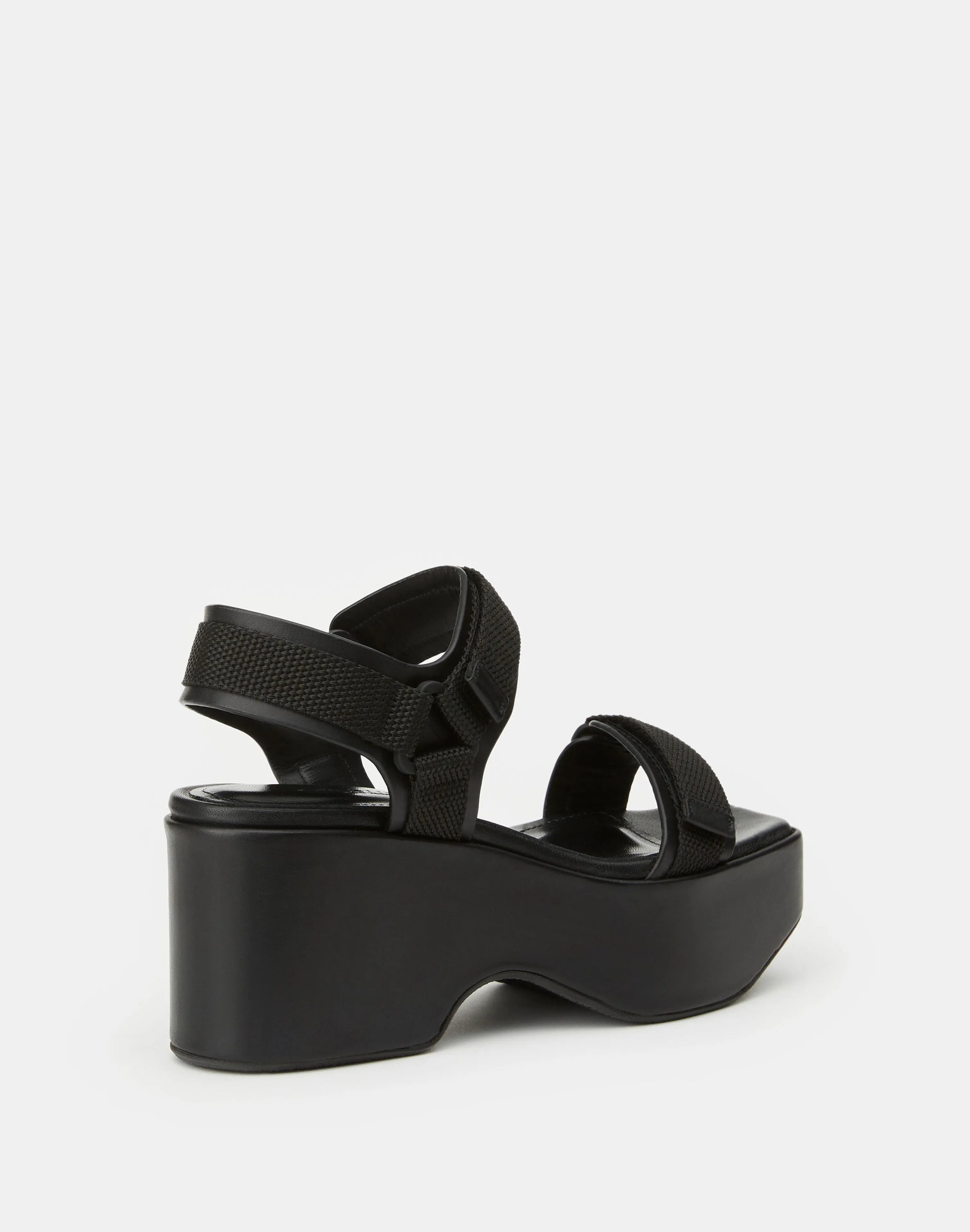 Nappa Leather Platform Sandal