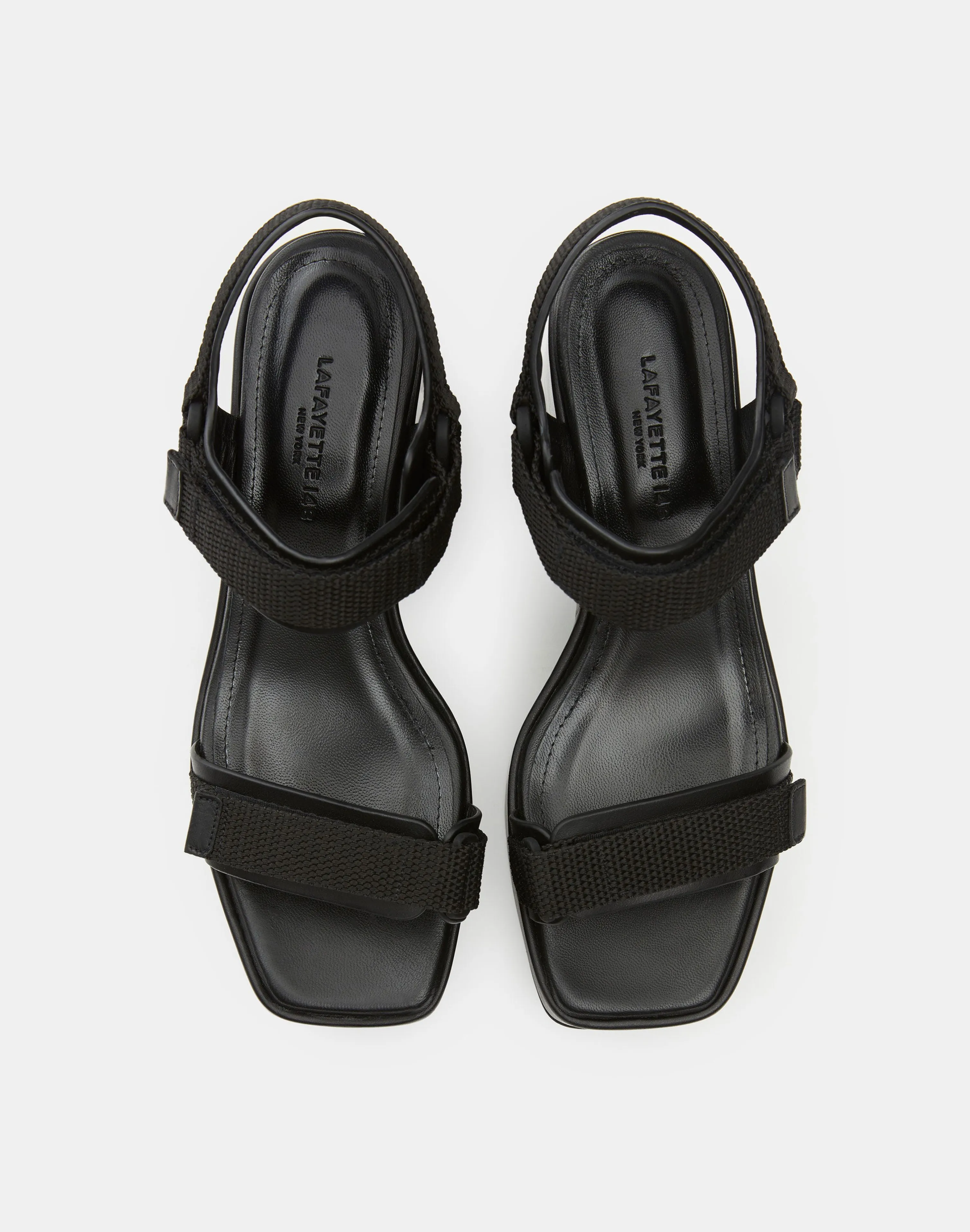 Nappa Leather Platform Sandal