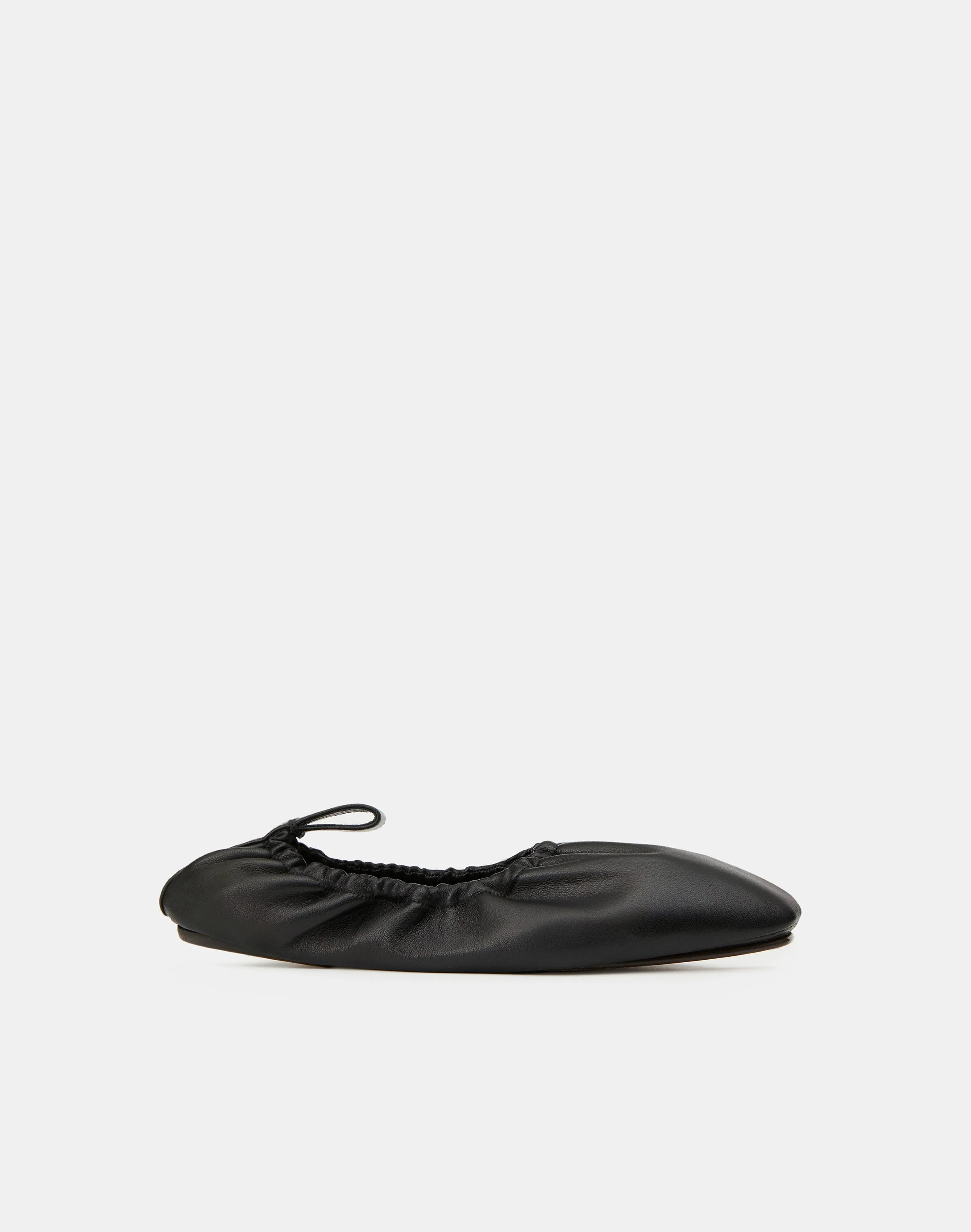 Nappa Leather Packable Ballet Flat