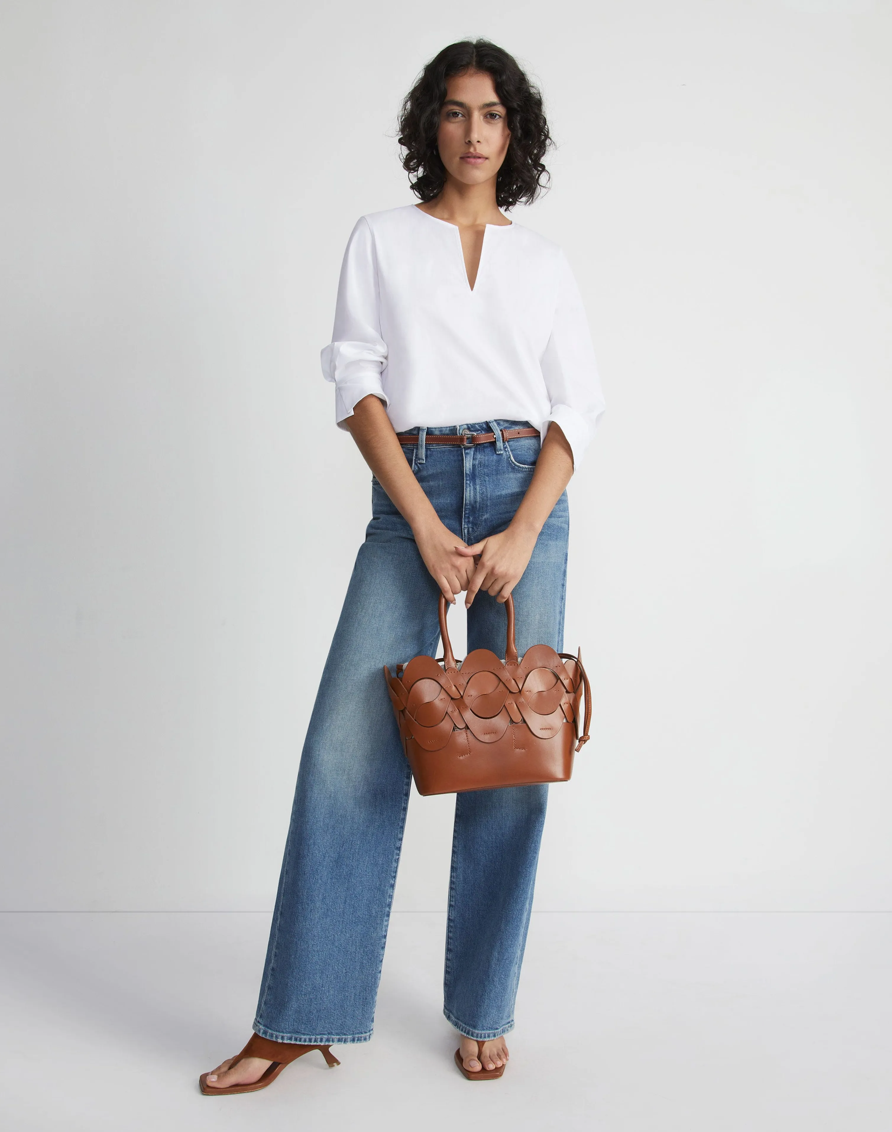 Stretch Cotton Popover Shirt