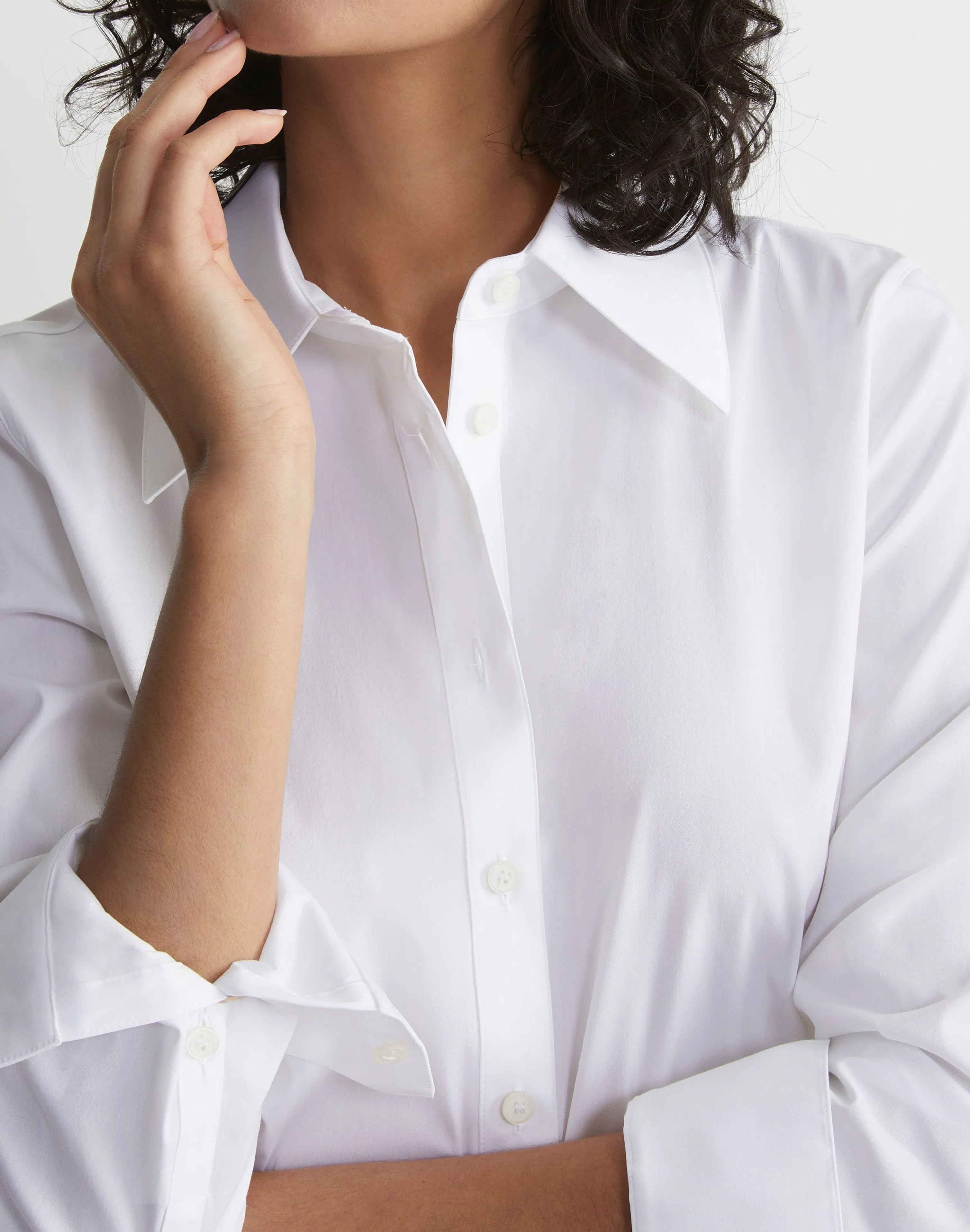 Kennedy Shirt In Italian Stretch Cotton