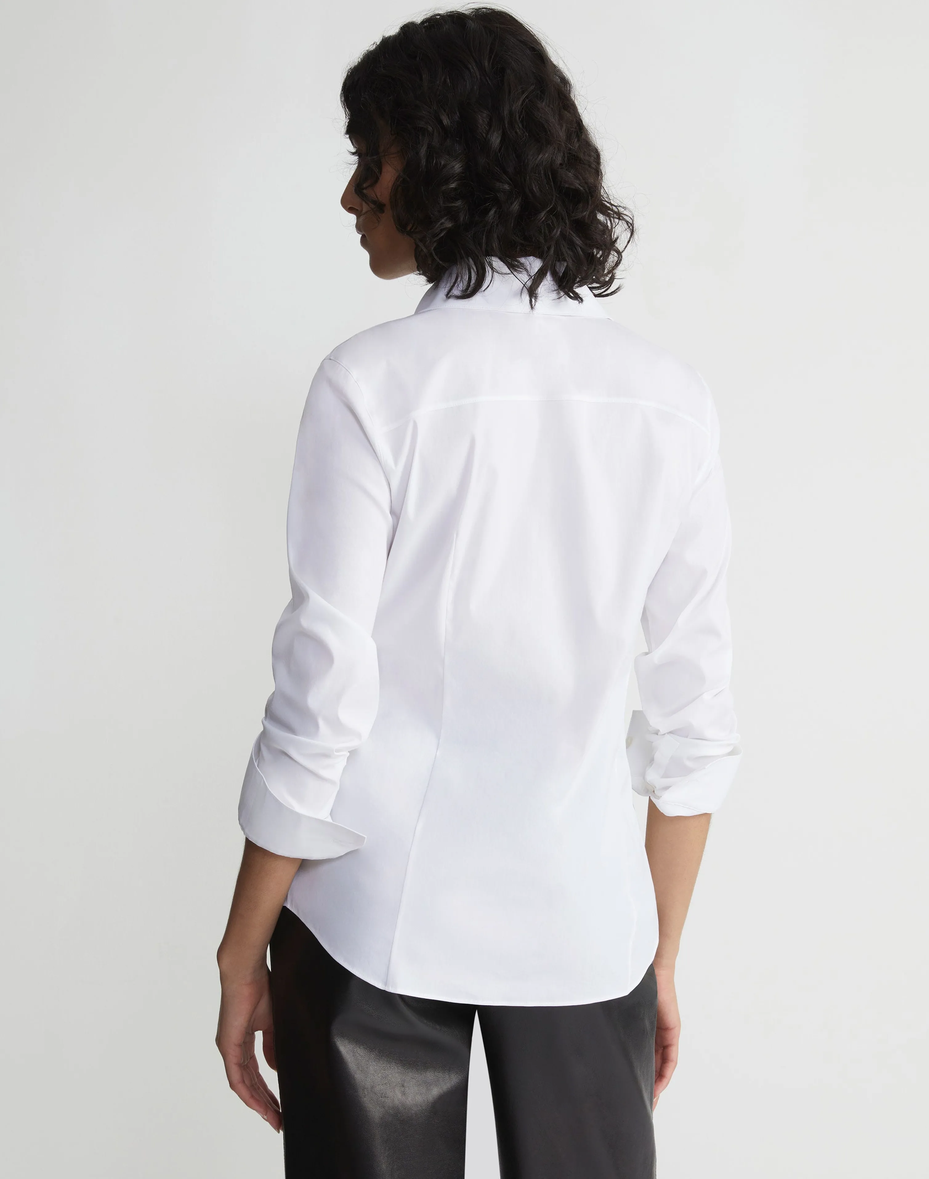 Kennedy Shirt In Italian Stretch Cotton