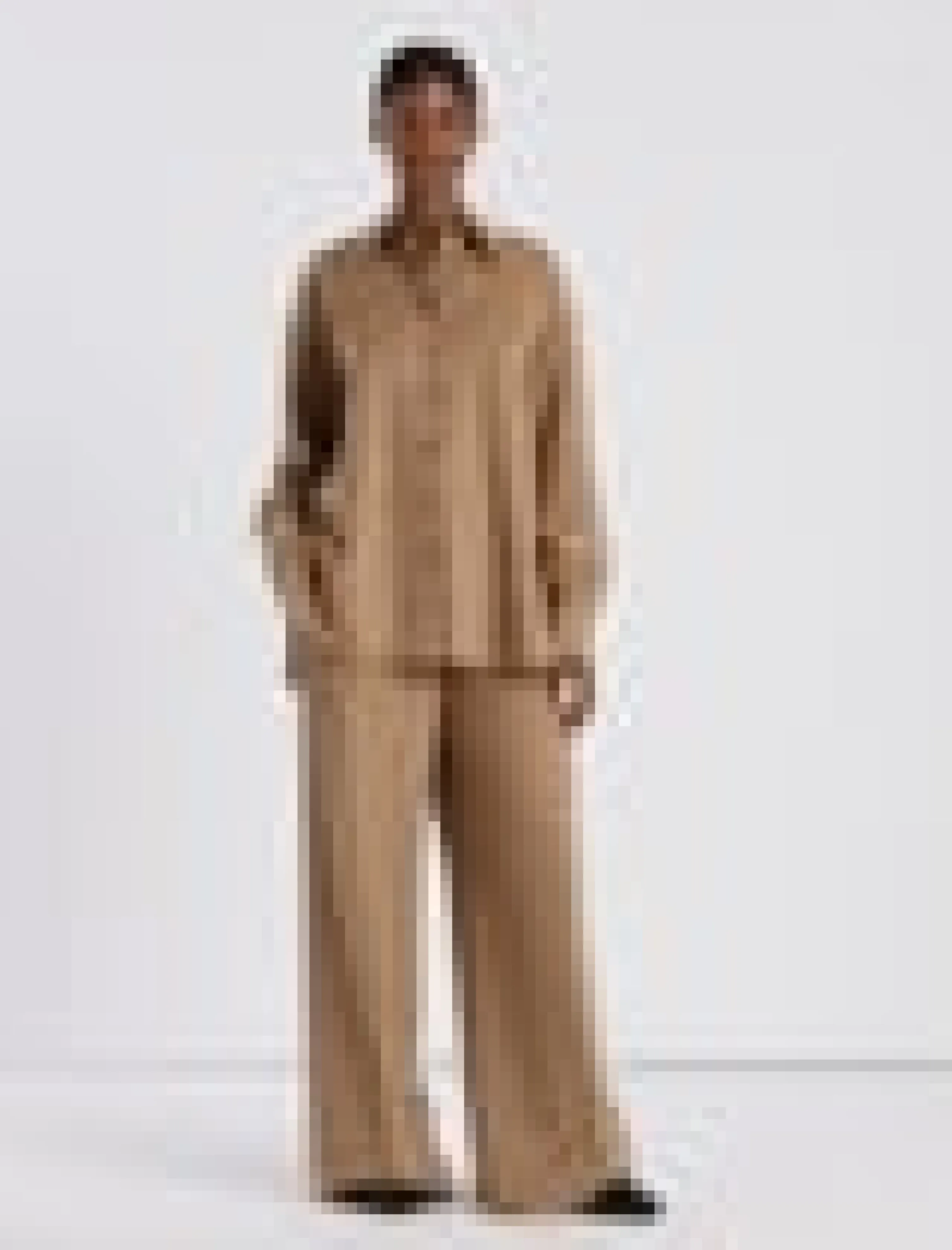 Camel Hair Drop Shoulder Shirt Jacket