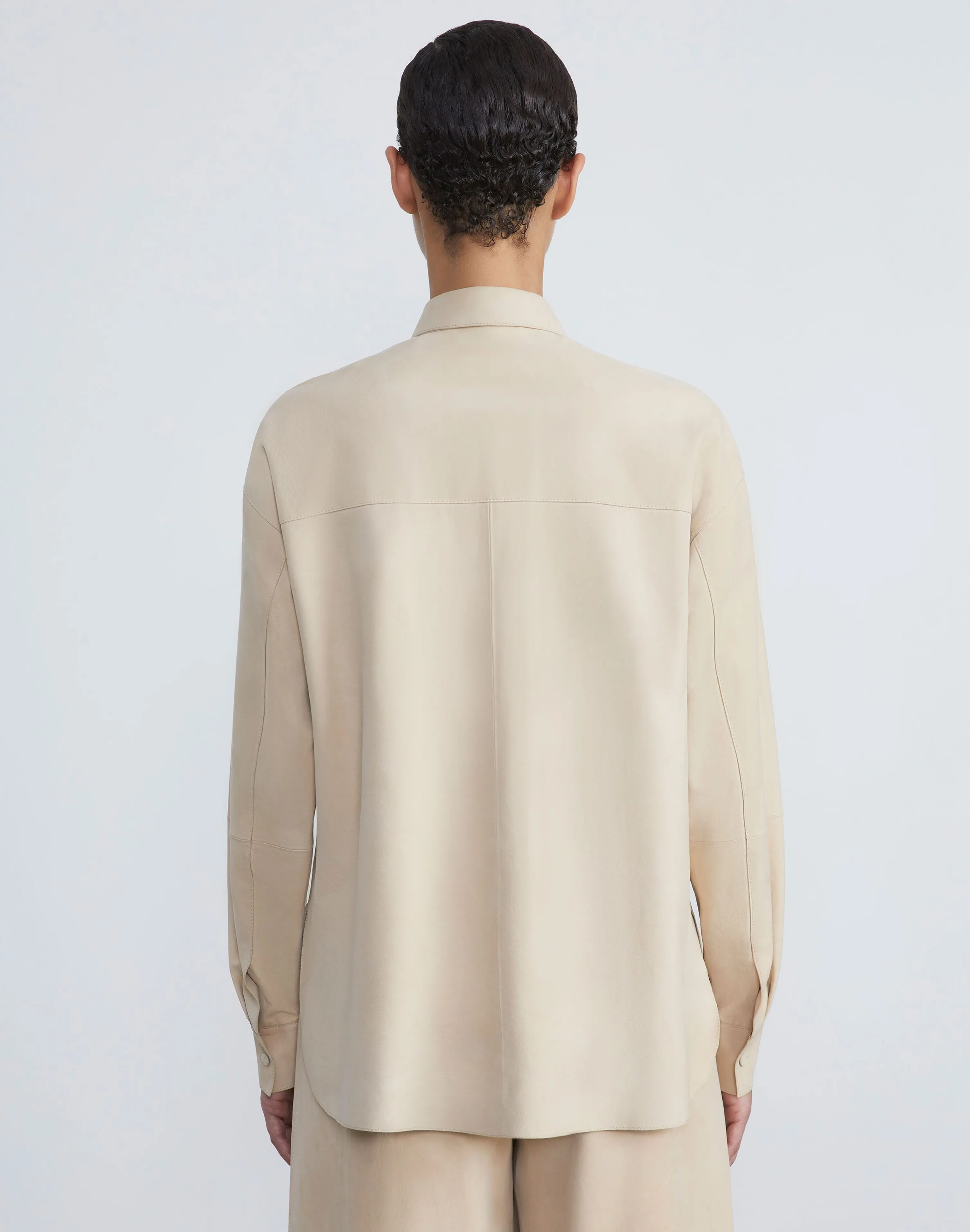 Paperfine Suede Shirt Jacket