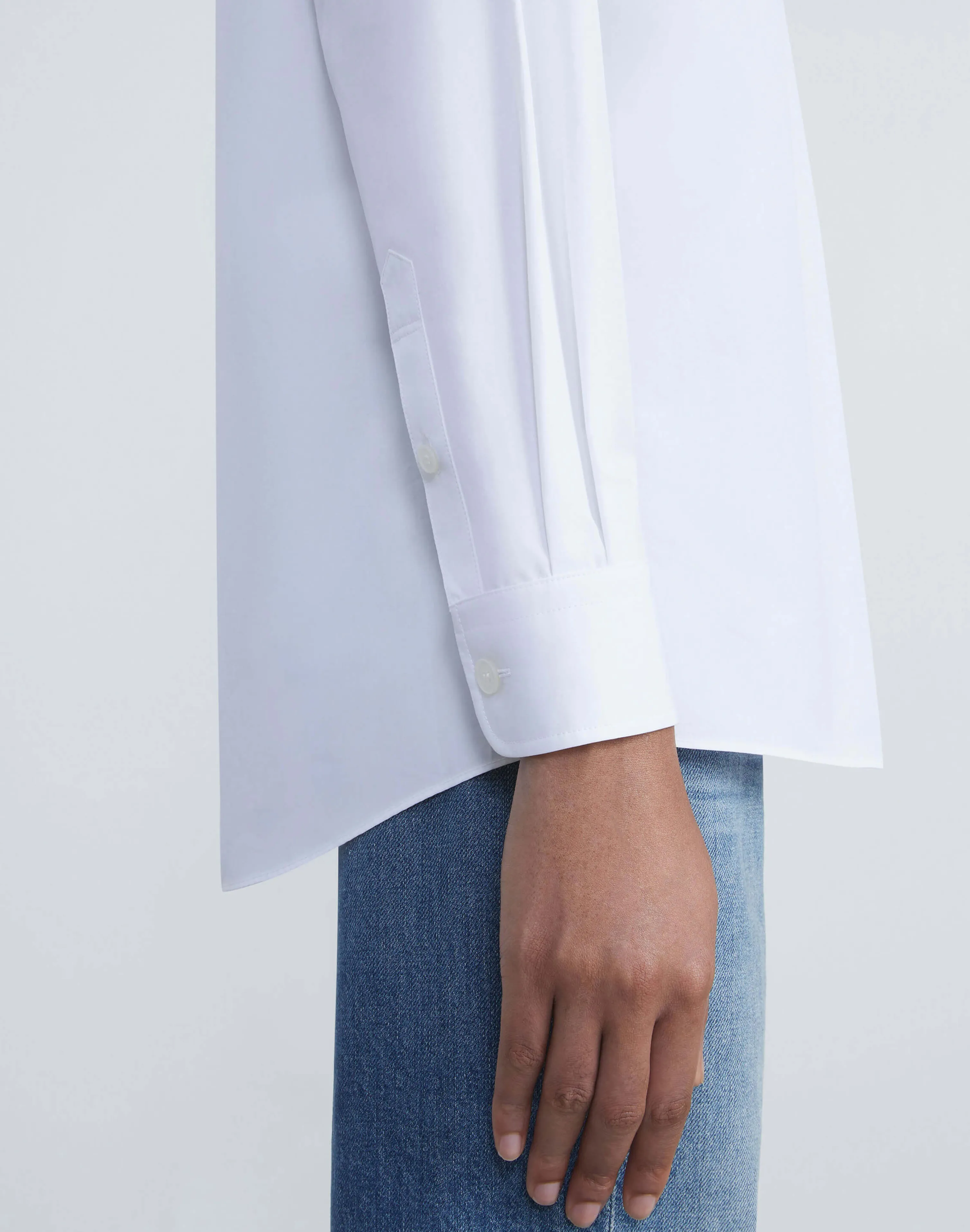 Organic Cotton Poplin Oversized Shirt
