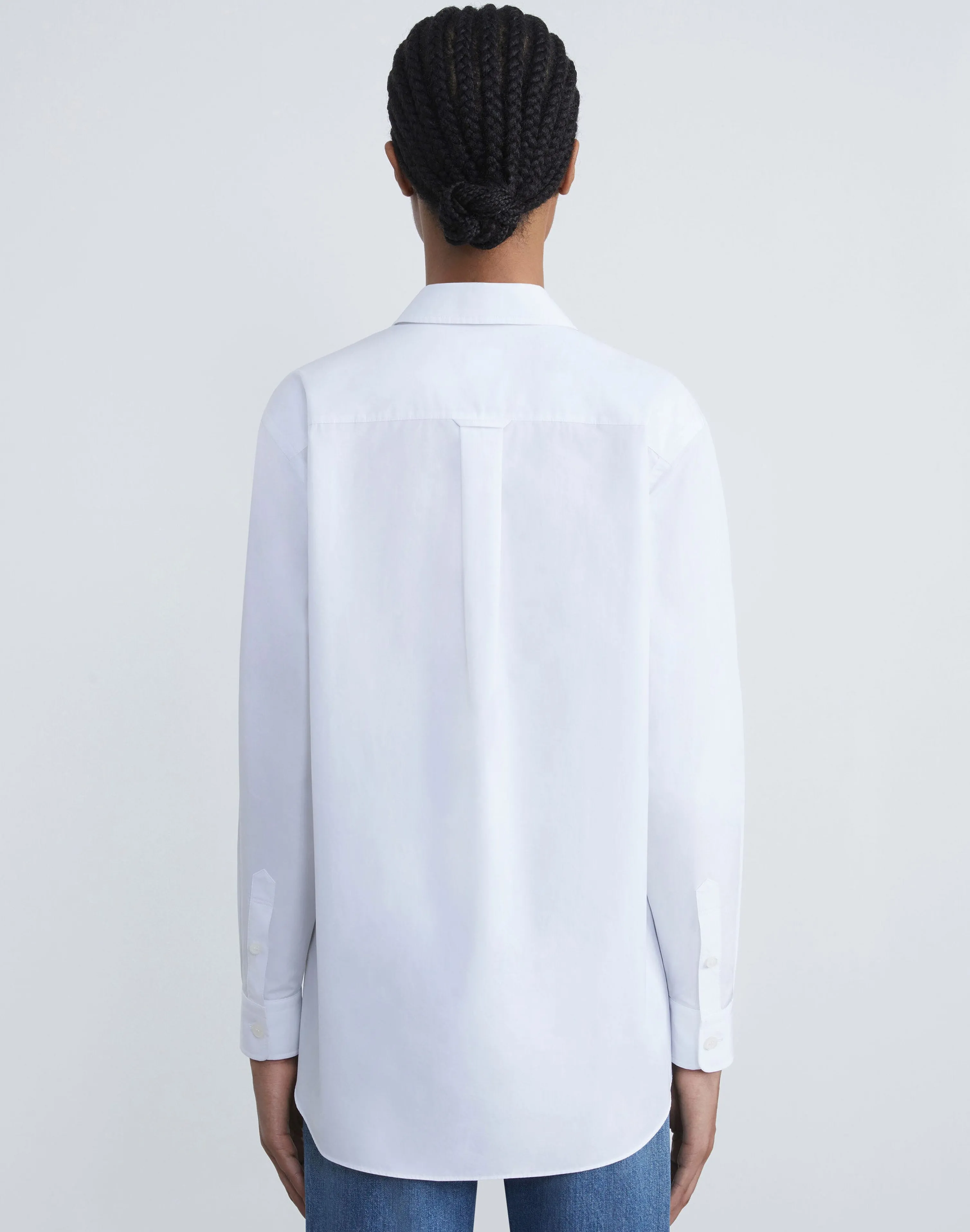 Organic Cotton Poplin Oversized Shirt
