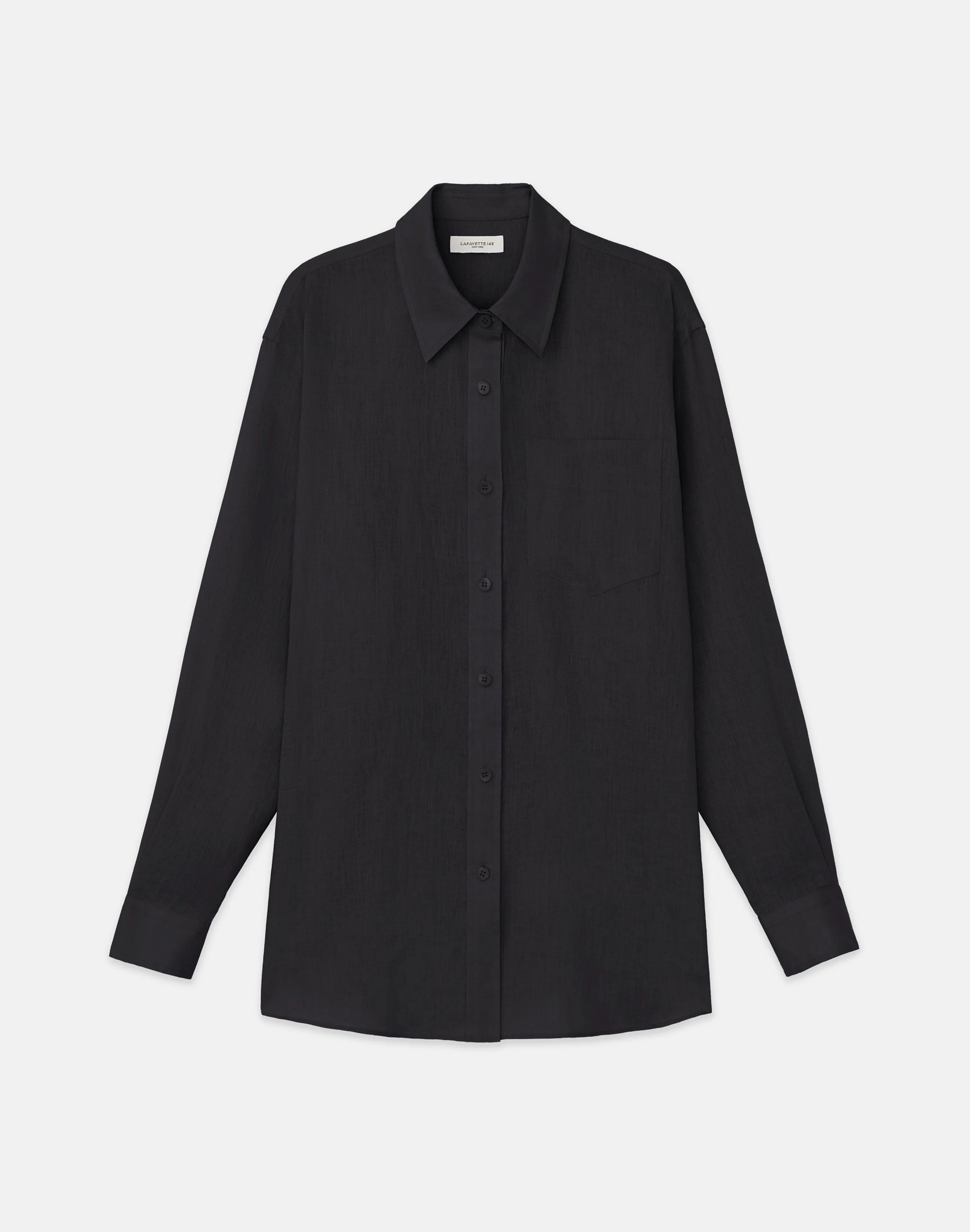 Vintage Linen Boyfriend Oversized Shirt