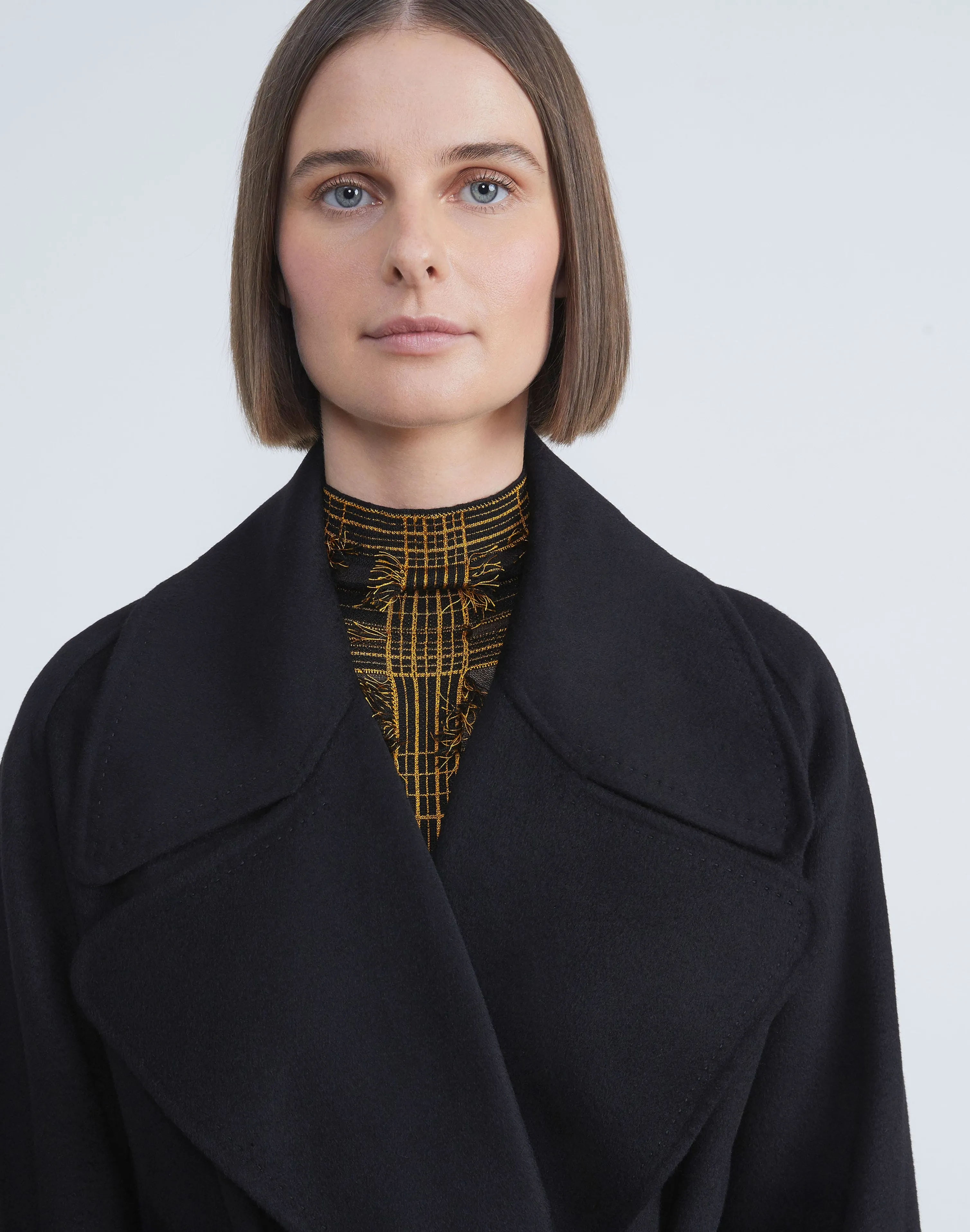 Double Face Cashmere Oversized Trench Coat