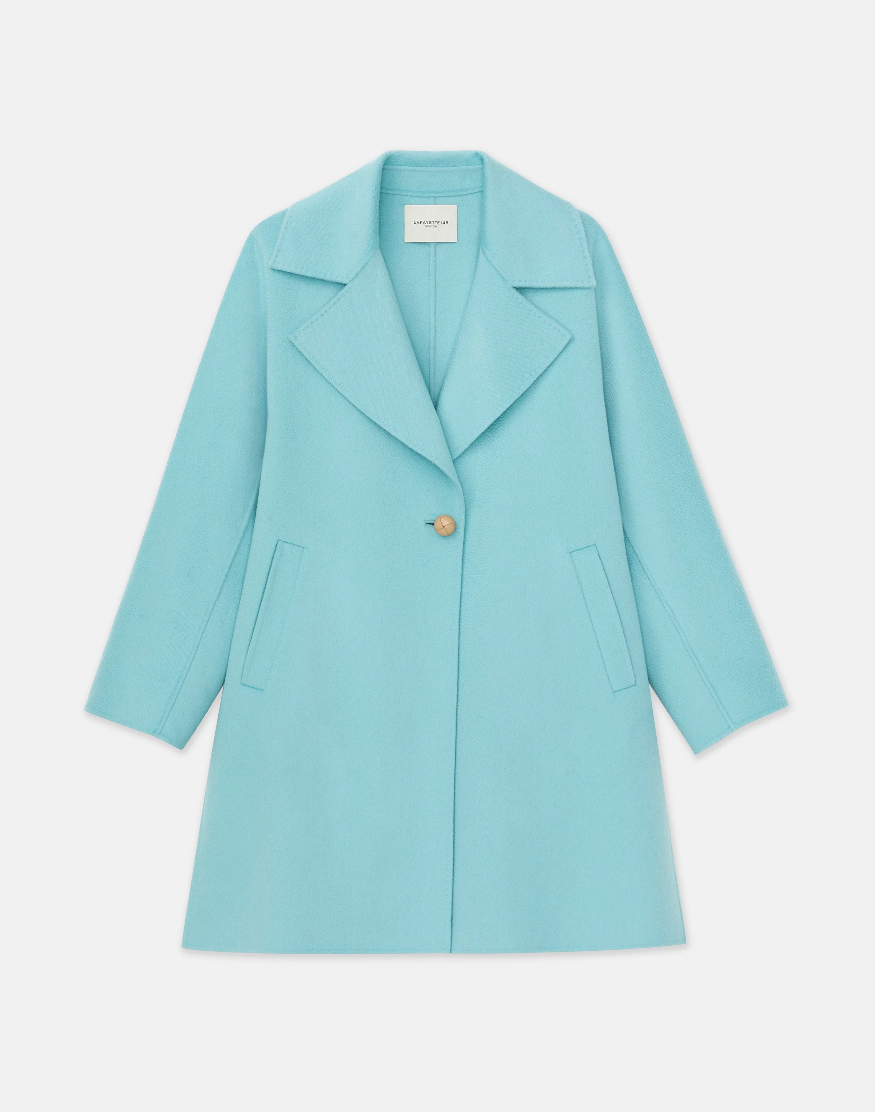 Brushed Cashmere Double Face Oversized Coat