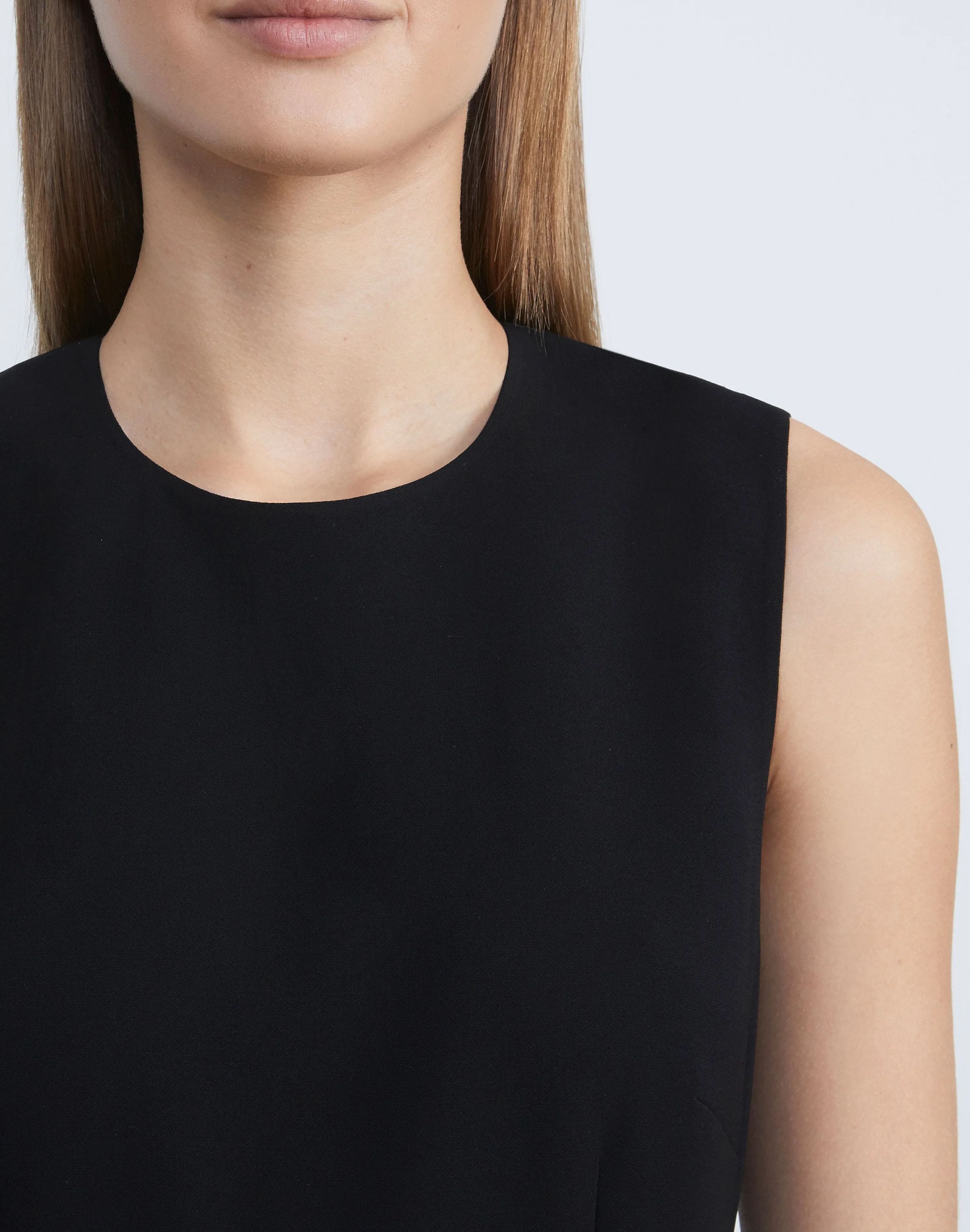 Finesse Crepe Sheath Dress