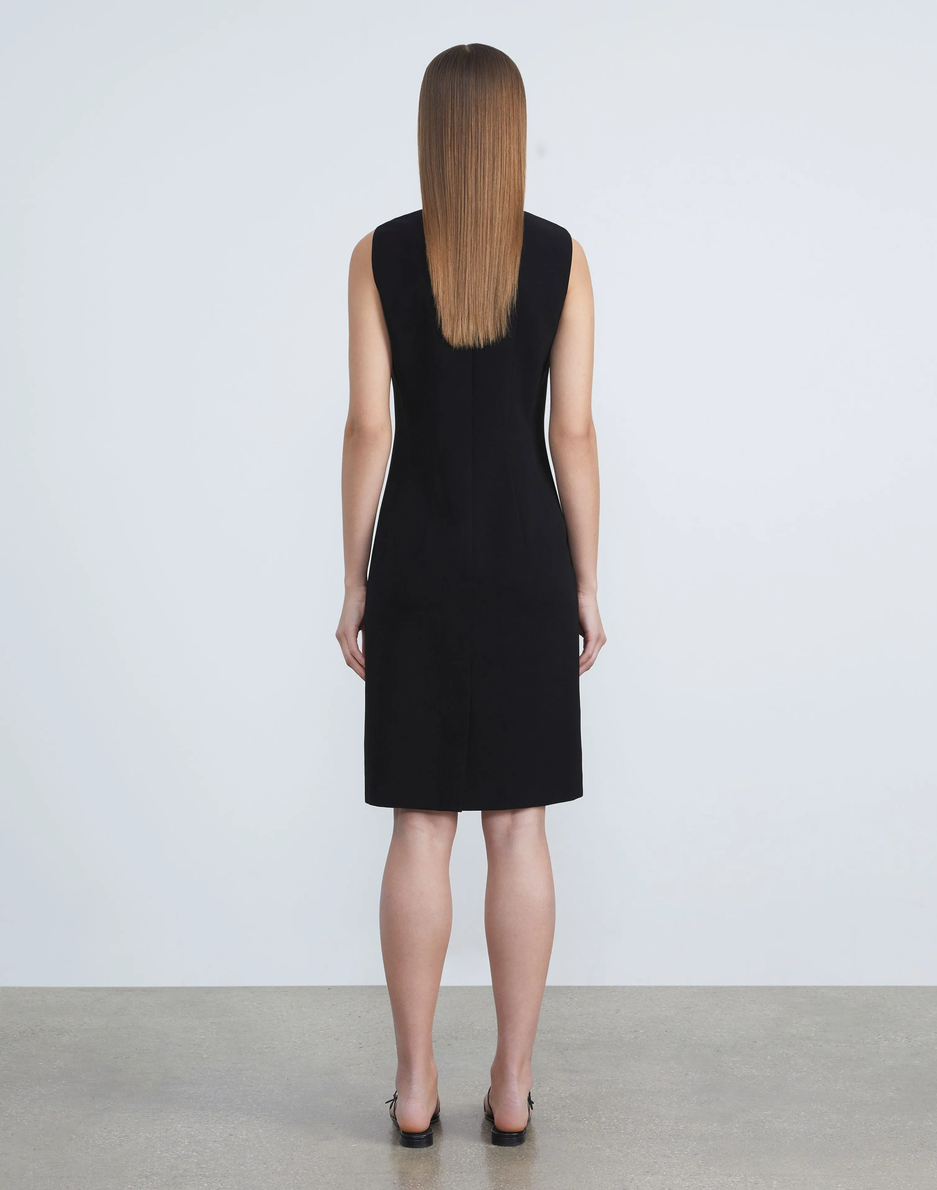 Finesse Crepe Sheath Dress