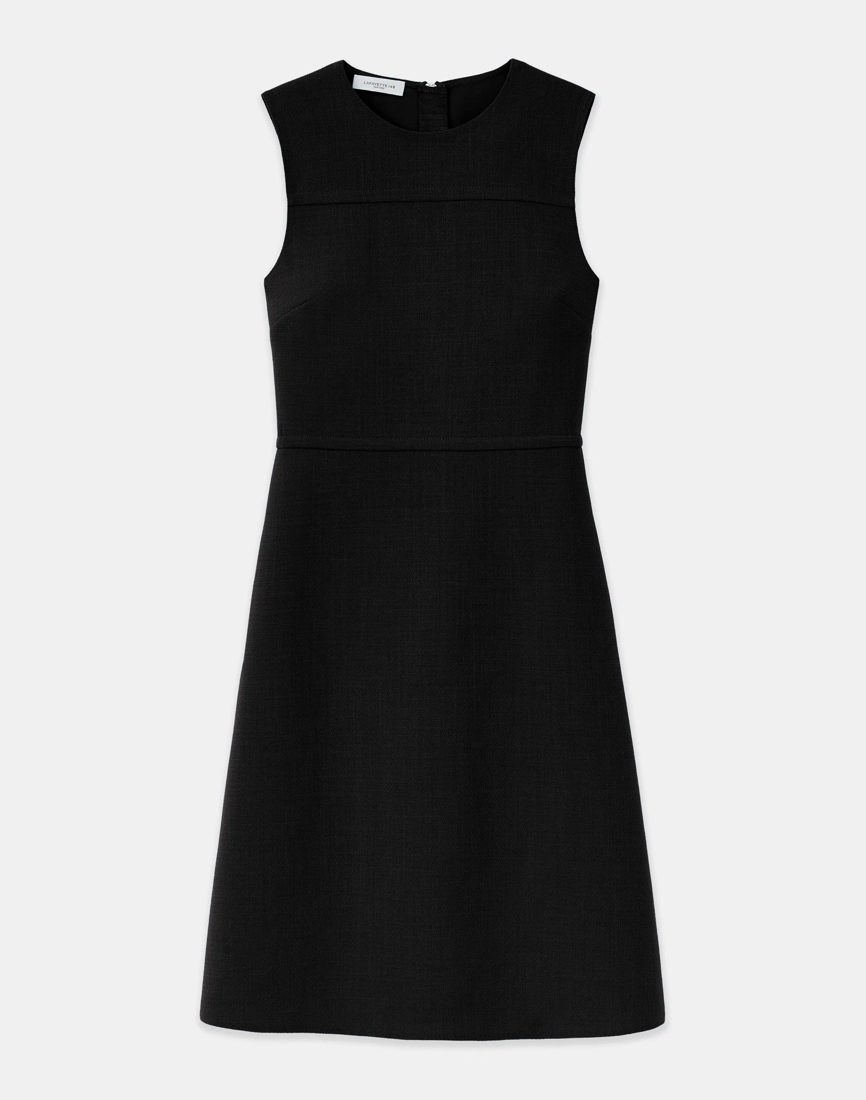 Responsible Wool Nouveau Crepe Sleeveless Dress