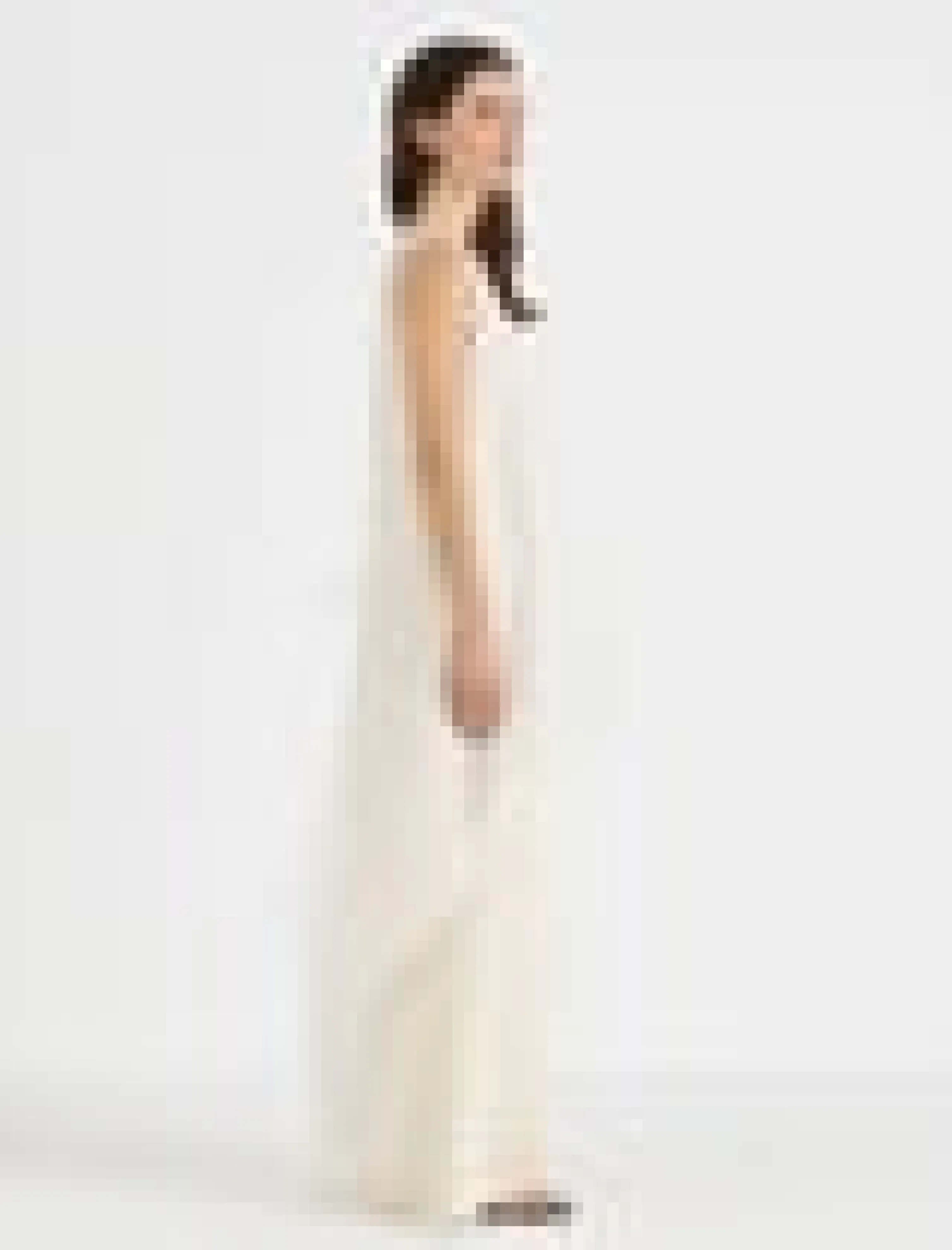 Silk Organza Overlay Tie Back Gown