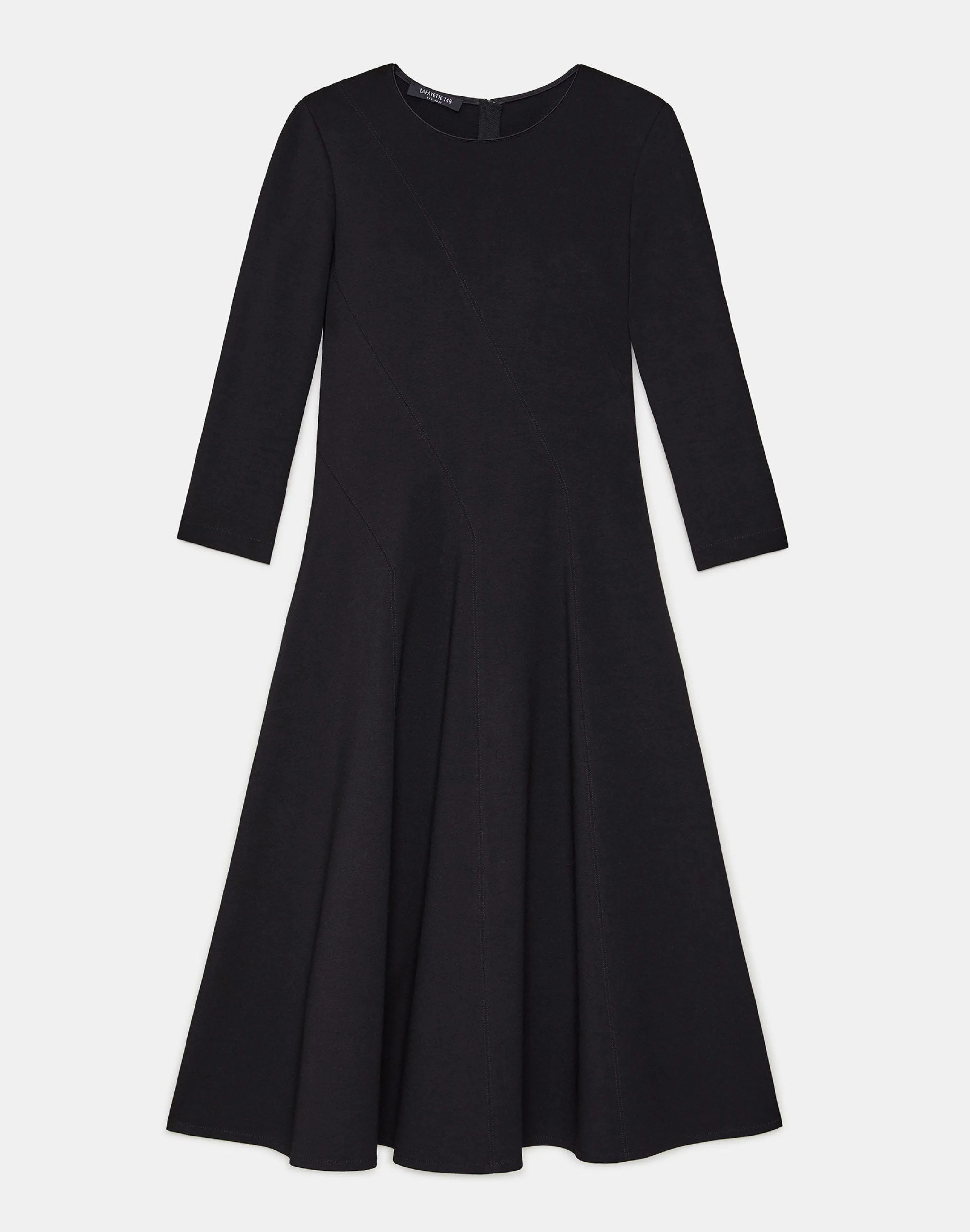 Punto Milano Flared Midi Dress