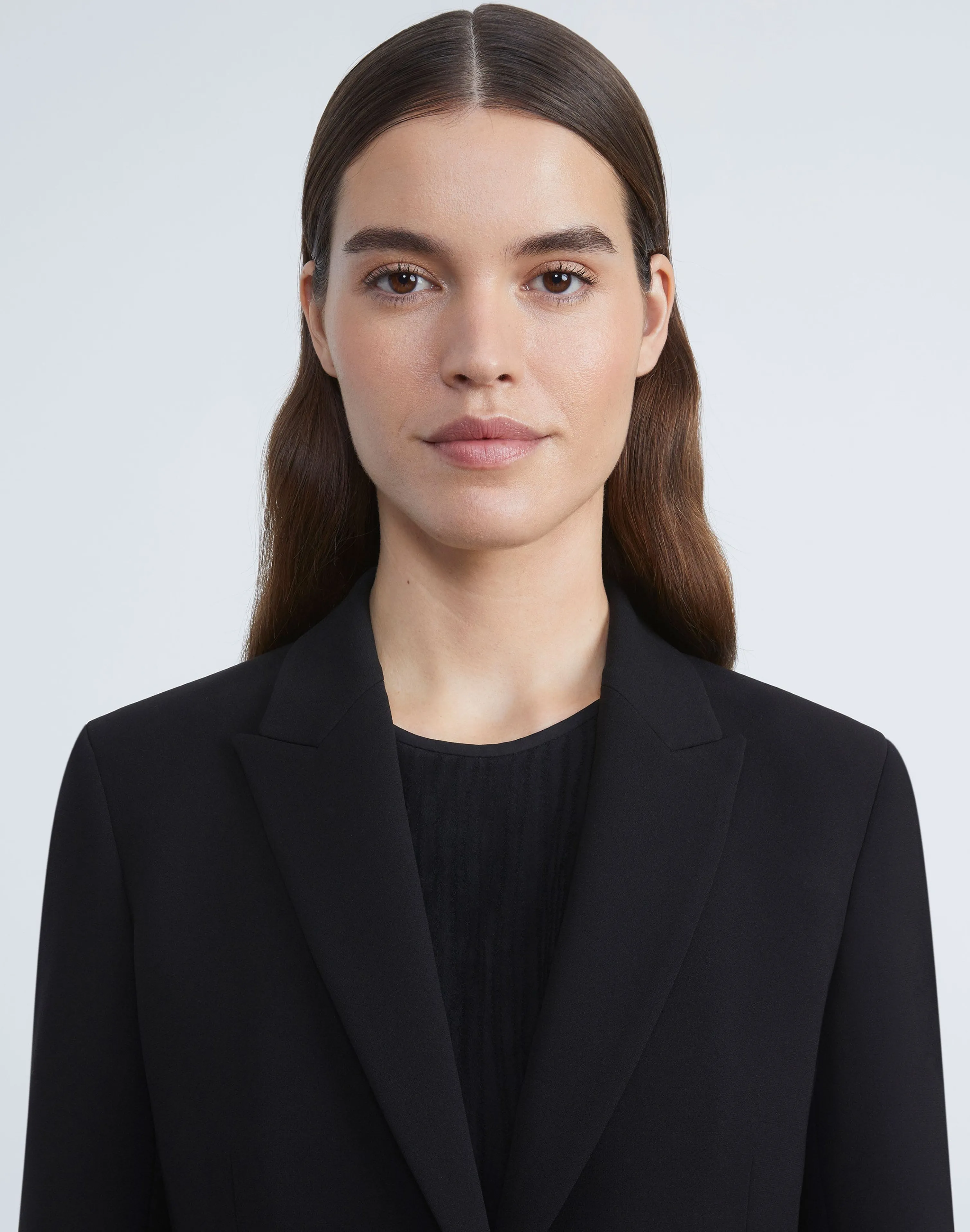 Finesse Crepe Cutaway Blazer