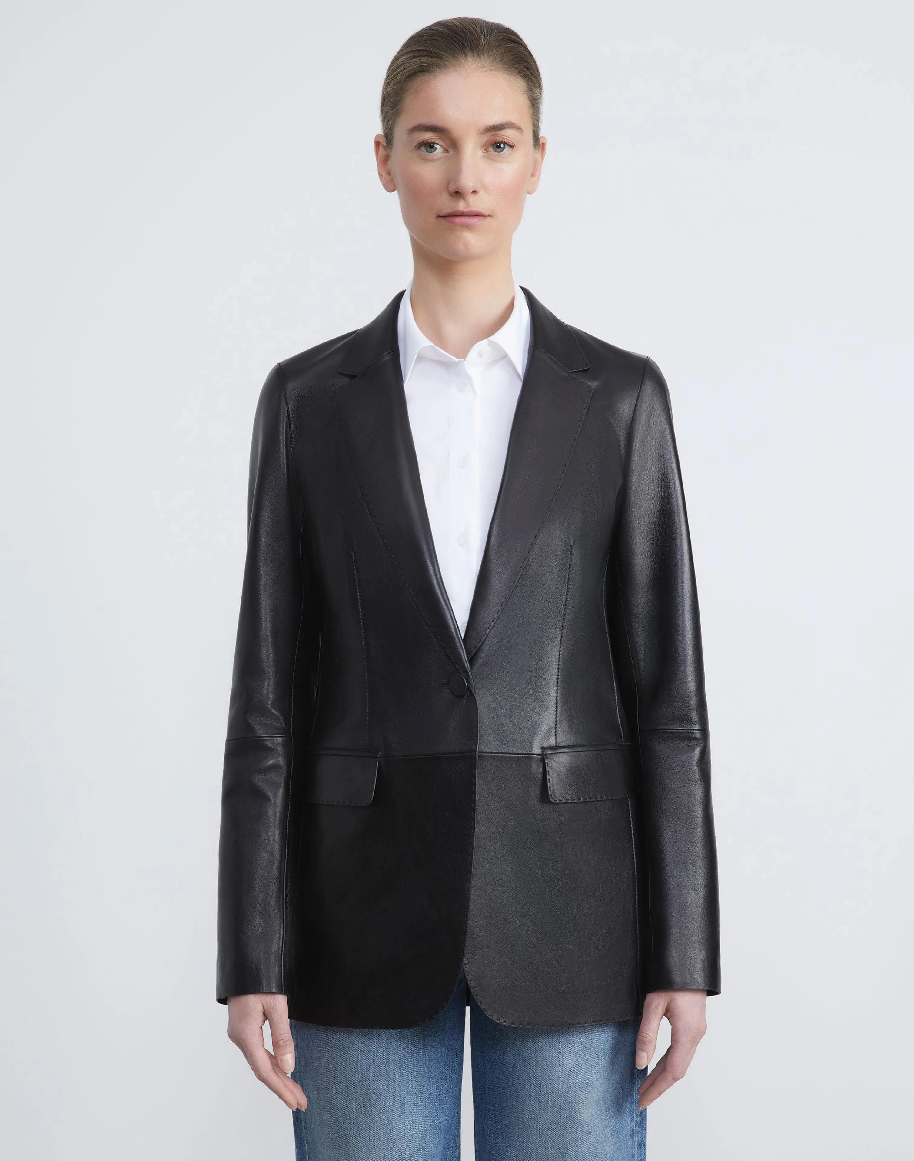 Nappa Leather Blazer