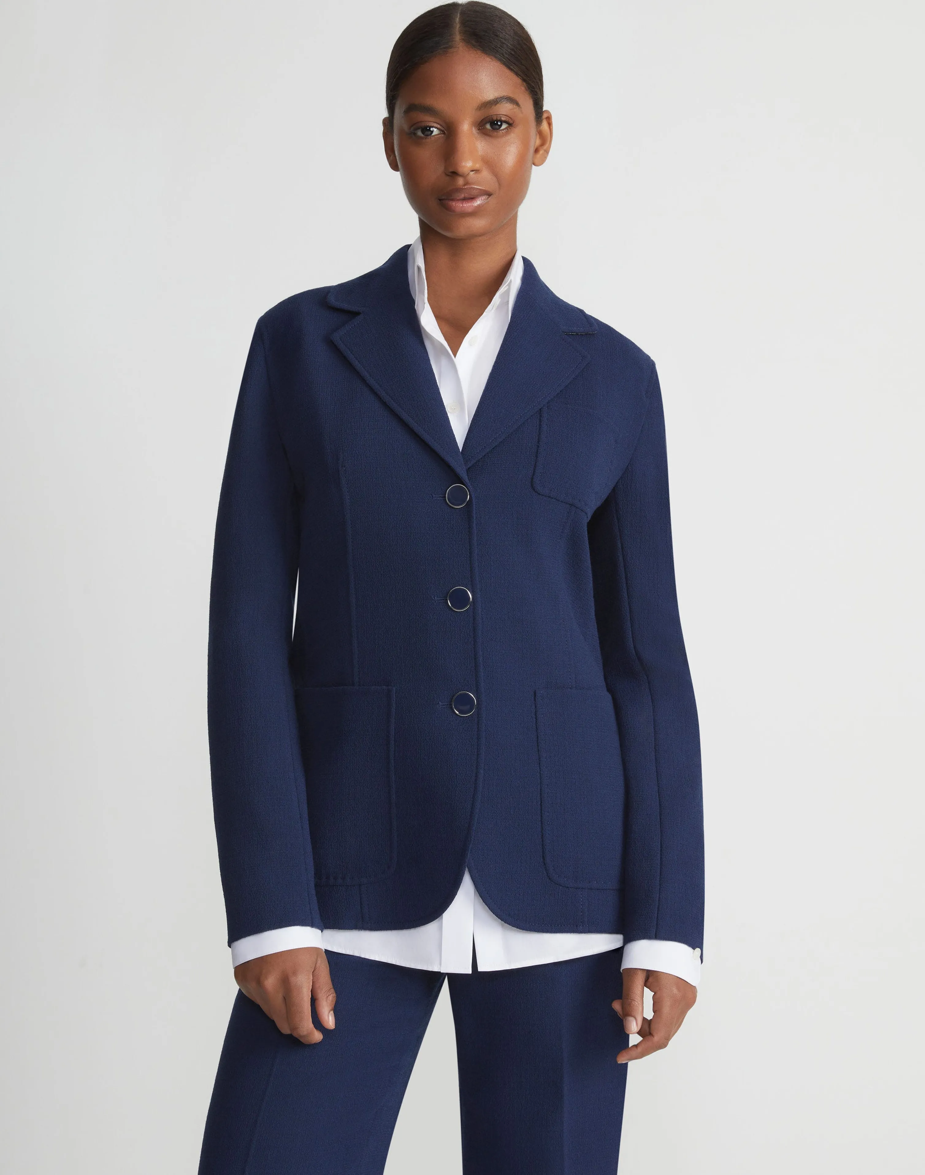 Responsible Wool Nouveau Crepe Chore Jacket