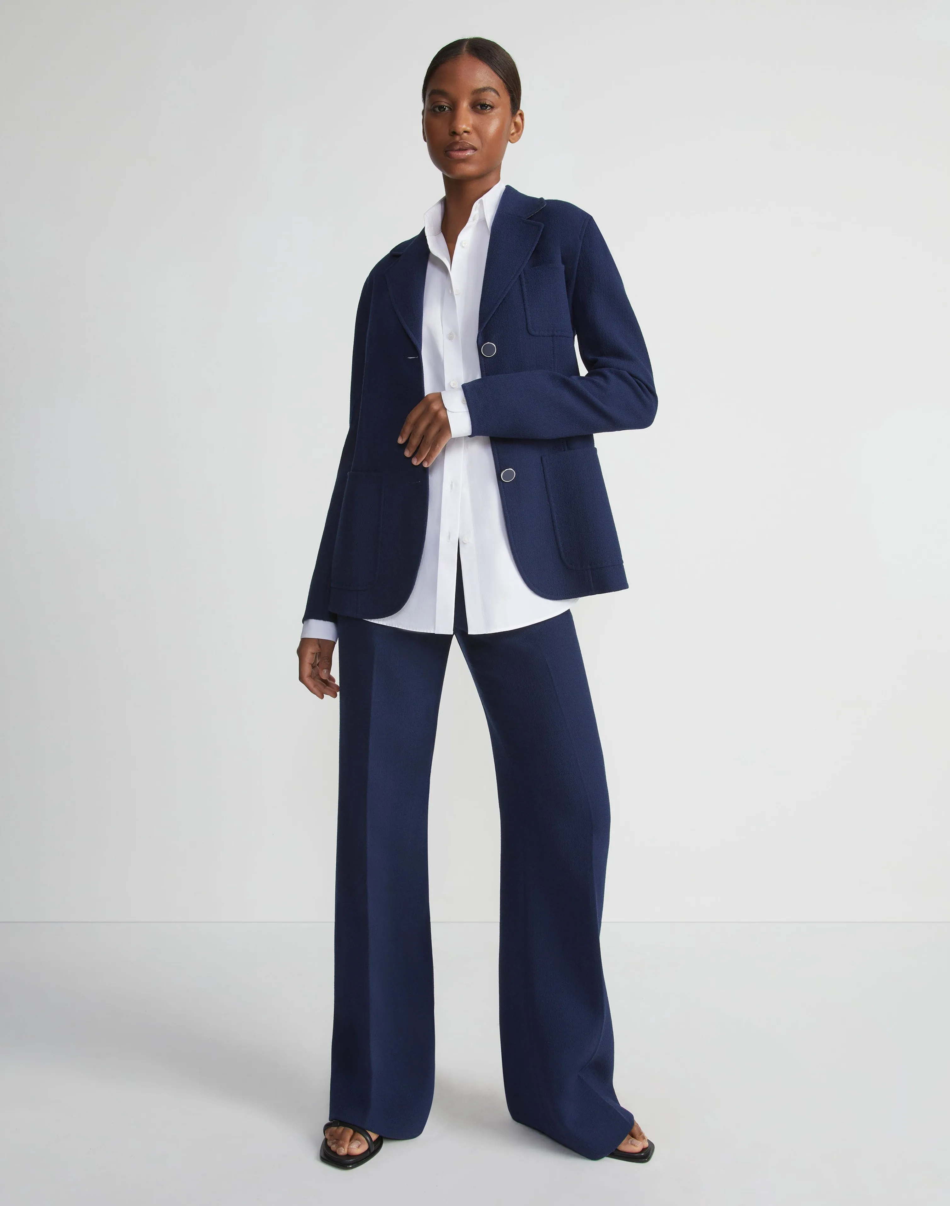 Responsible Wool Nouveau Crepe Chore Jacket