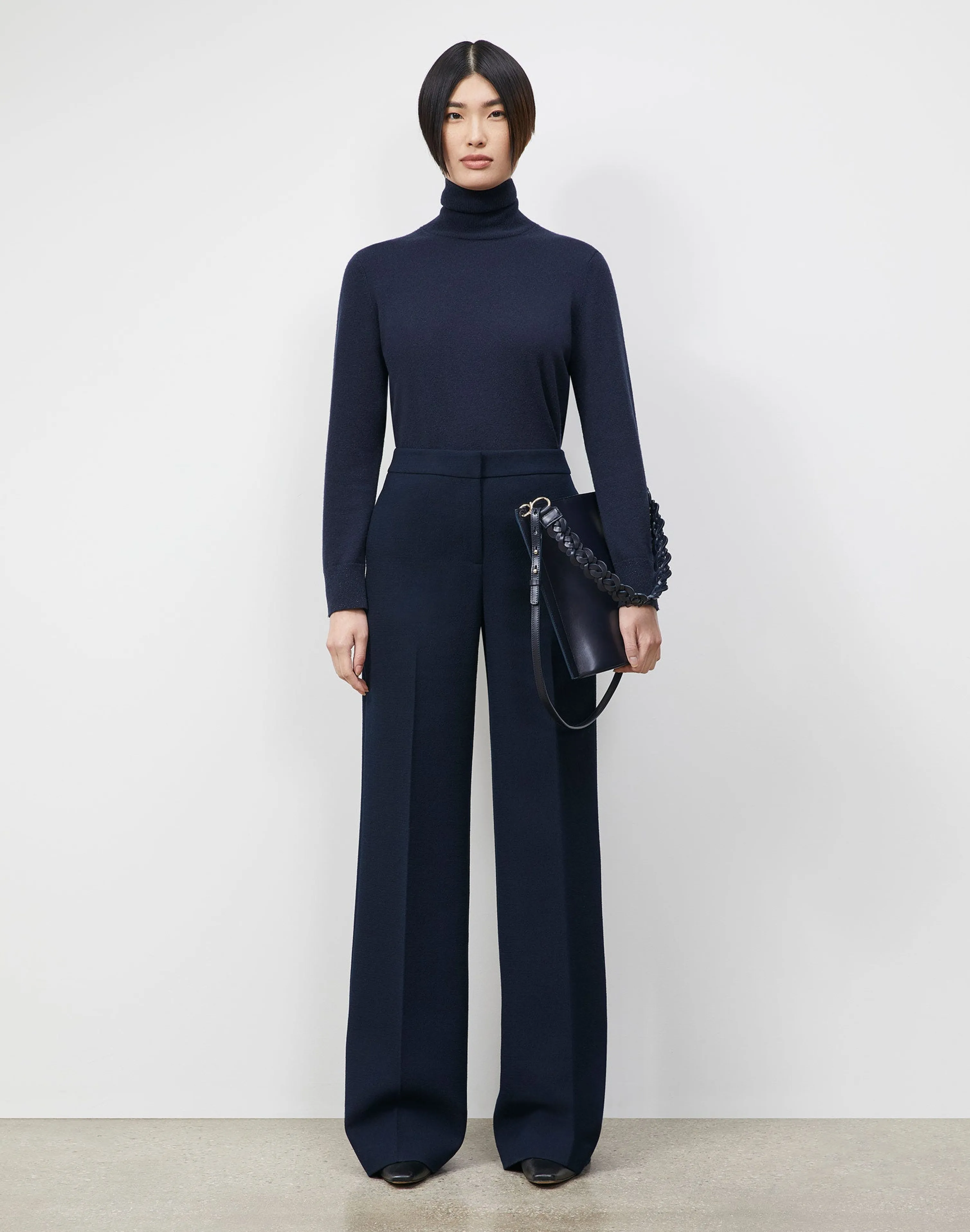 Responsible Wool Nouveau Crepe Dalton Pant
