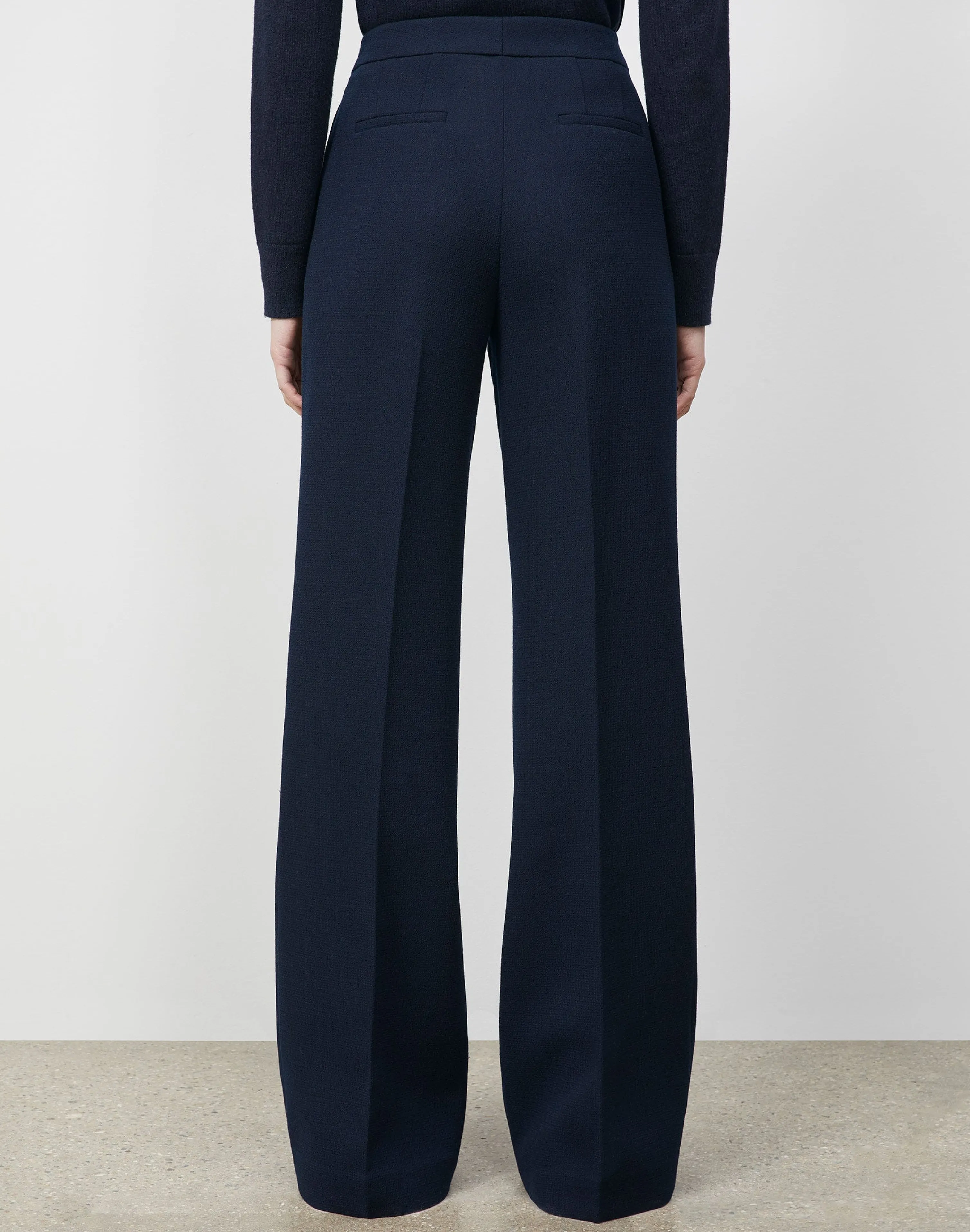 Responsible Wool Nouveau Crepe Dalton Pant