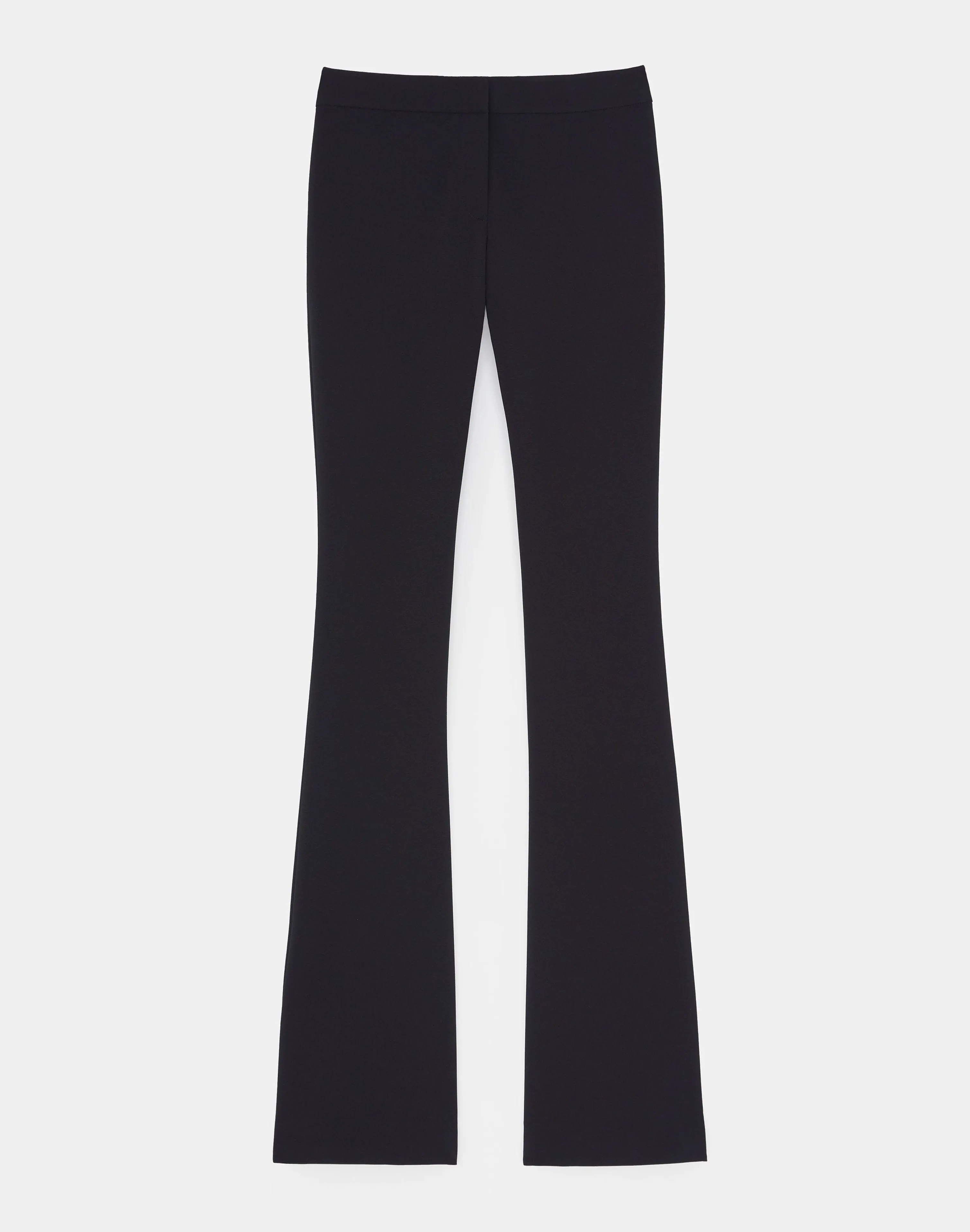Compact Stretch Viscose Waldorf Flared Pant