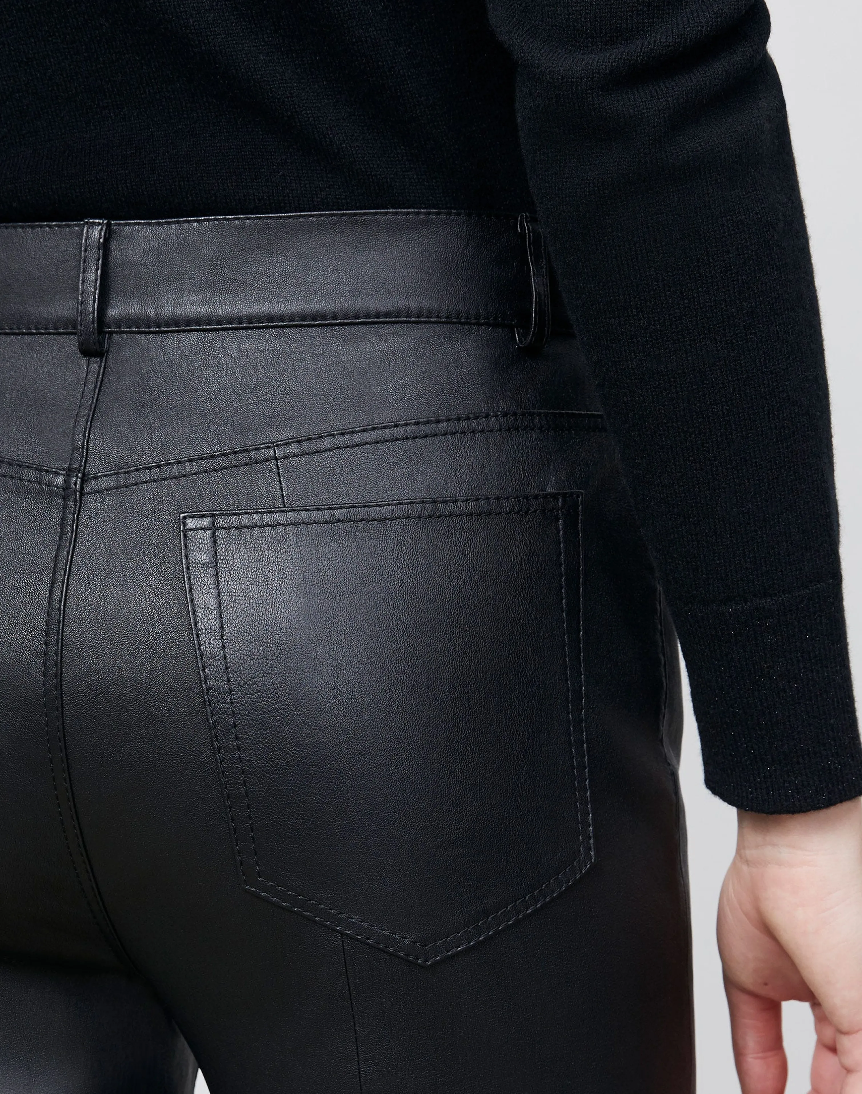 Reeve Pant In Silky Stretch Nappa