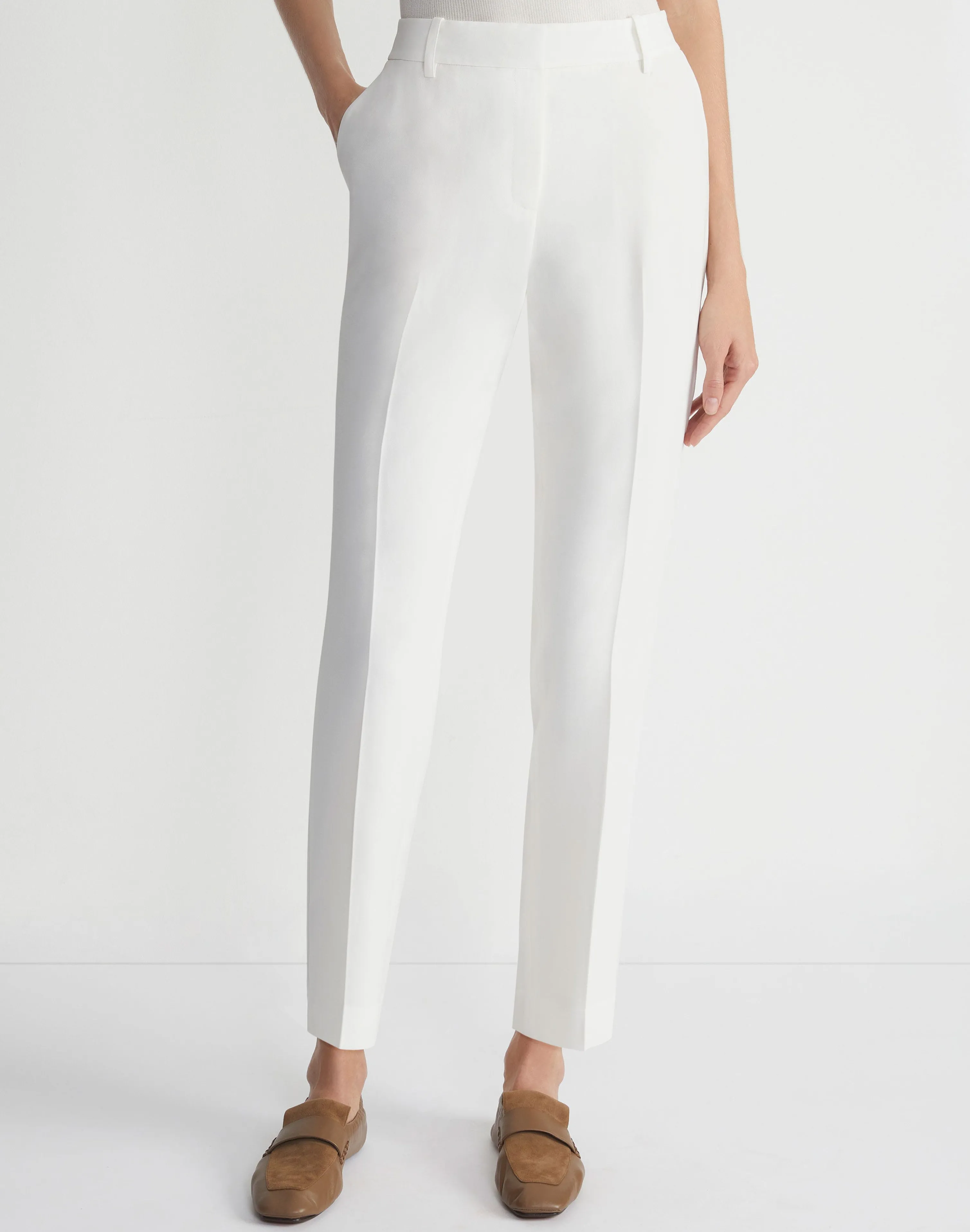 Finesse Crepe Clinton Ankle Pant