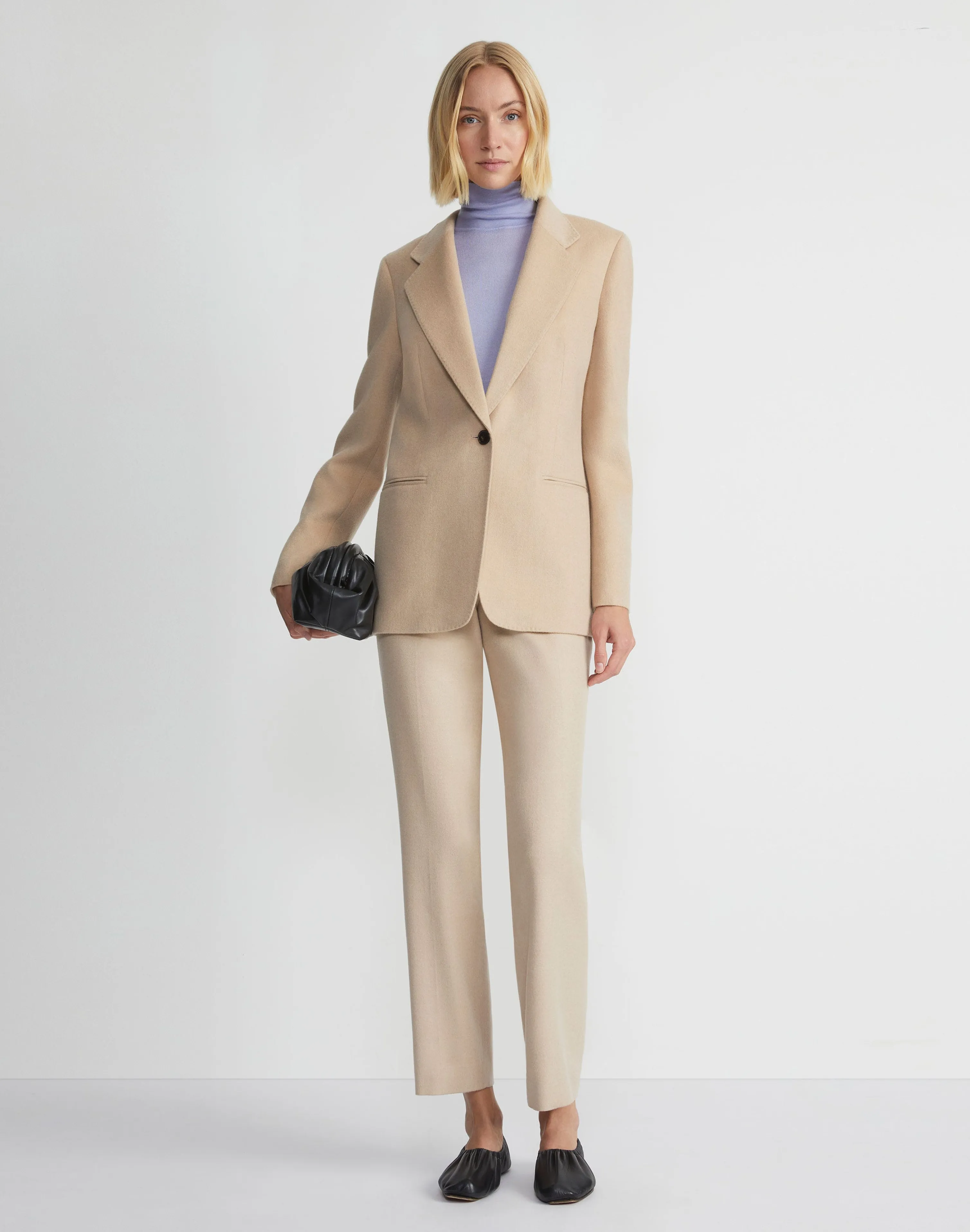 Camel Hair Clinton Ankle Pant