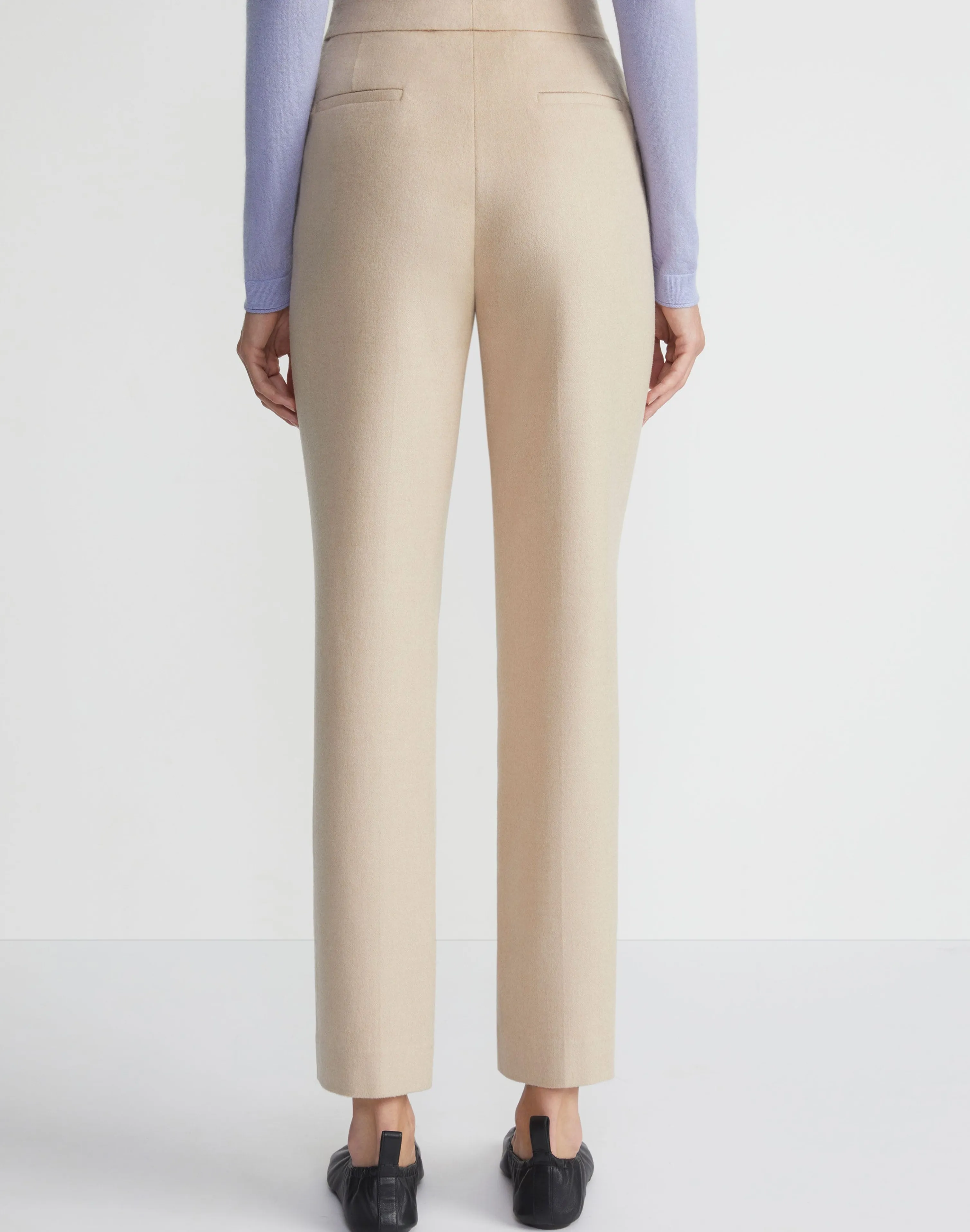 Camel Hair Clinton Ankle Pant
