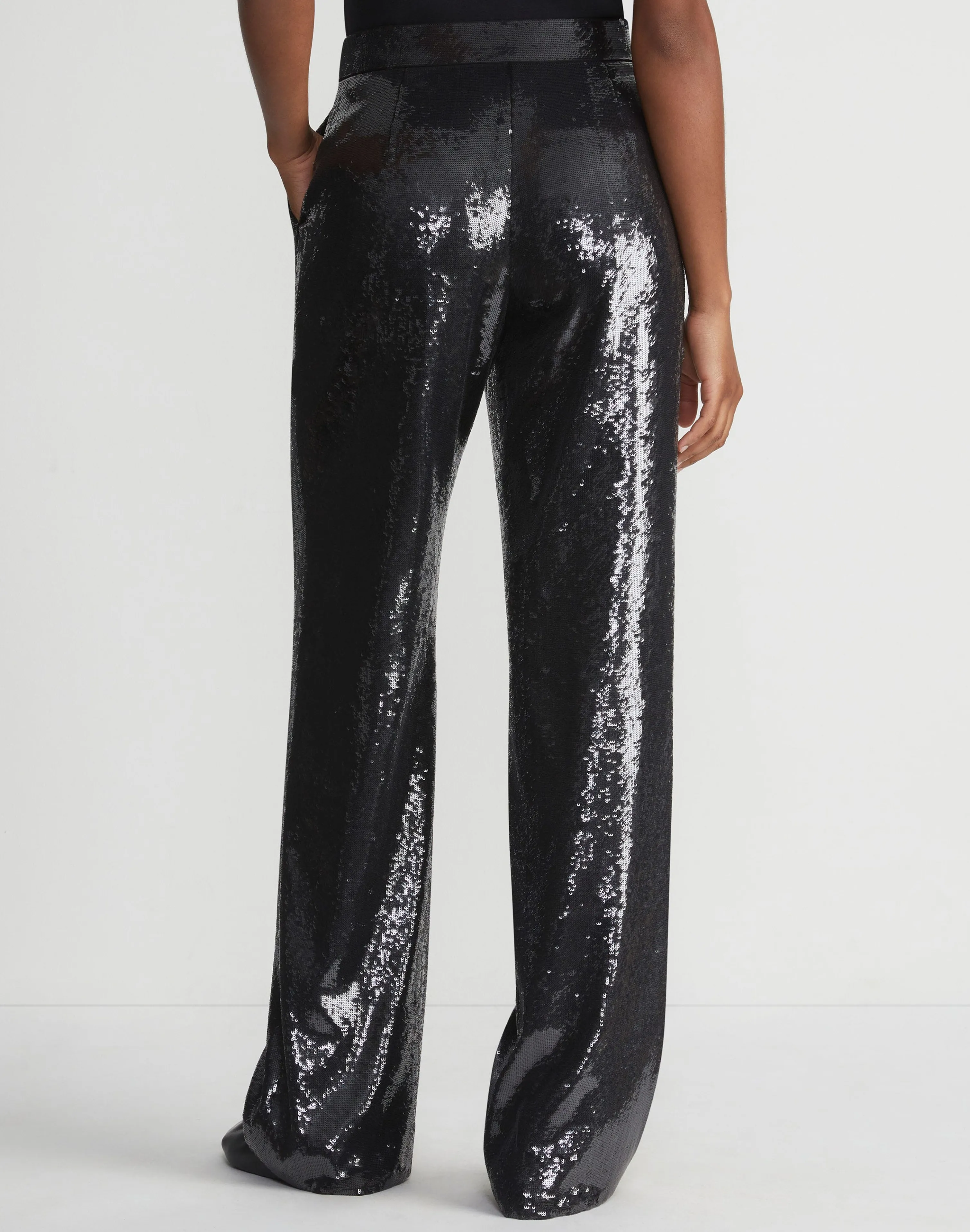 Sequin Chiffon Gates Pant
