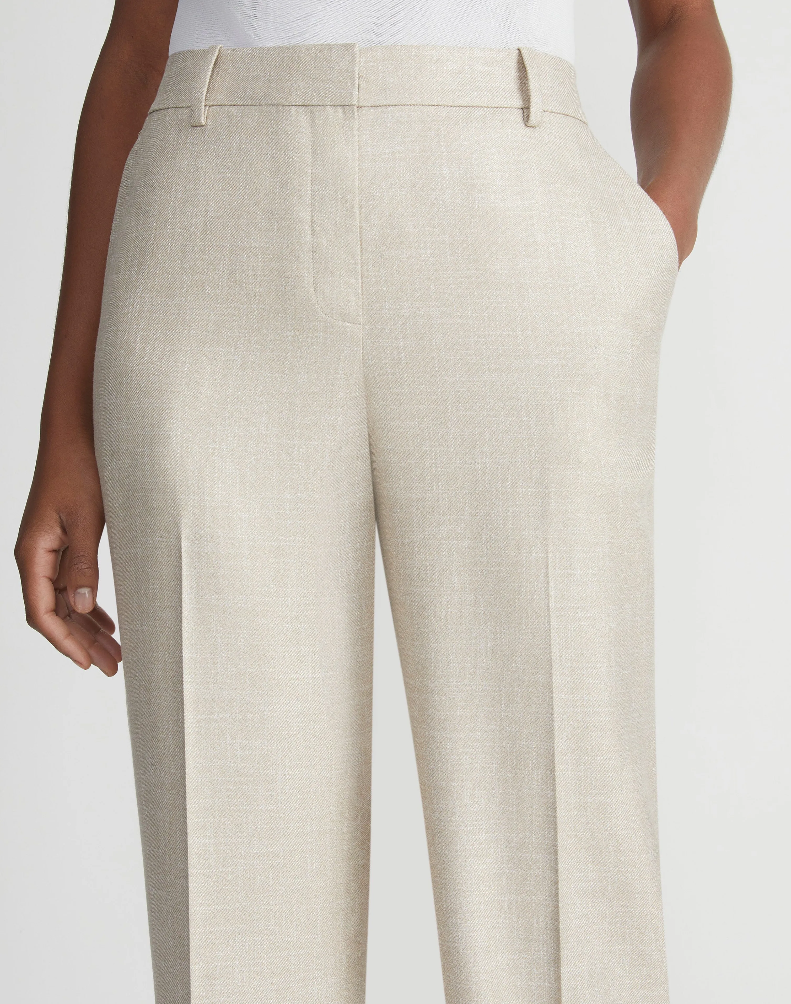 Bamboo Viscose Twill Gates Pant