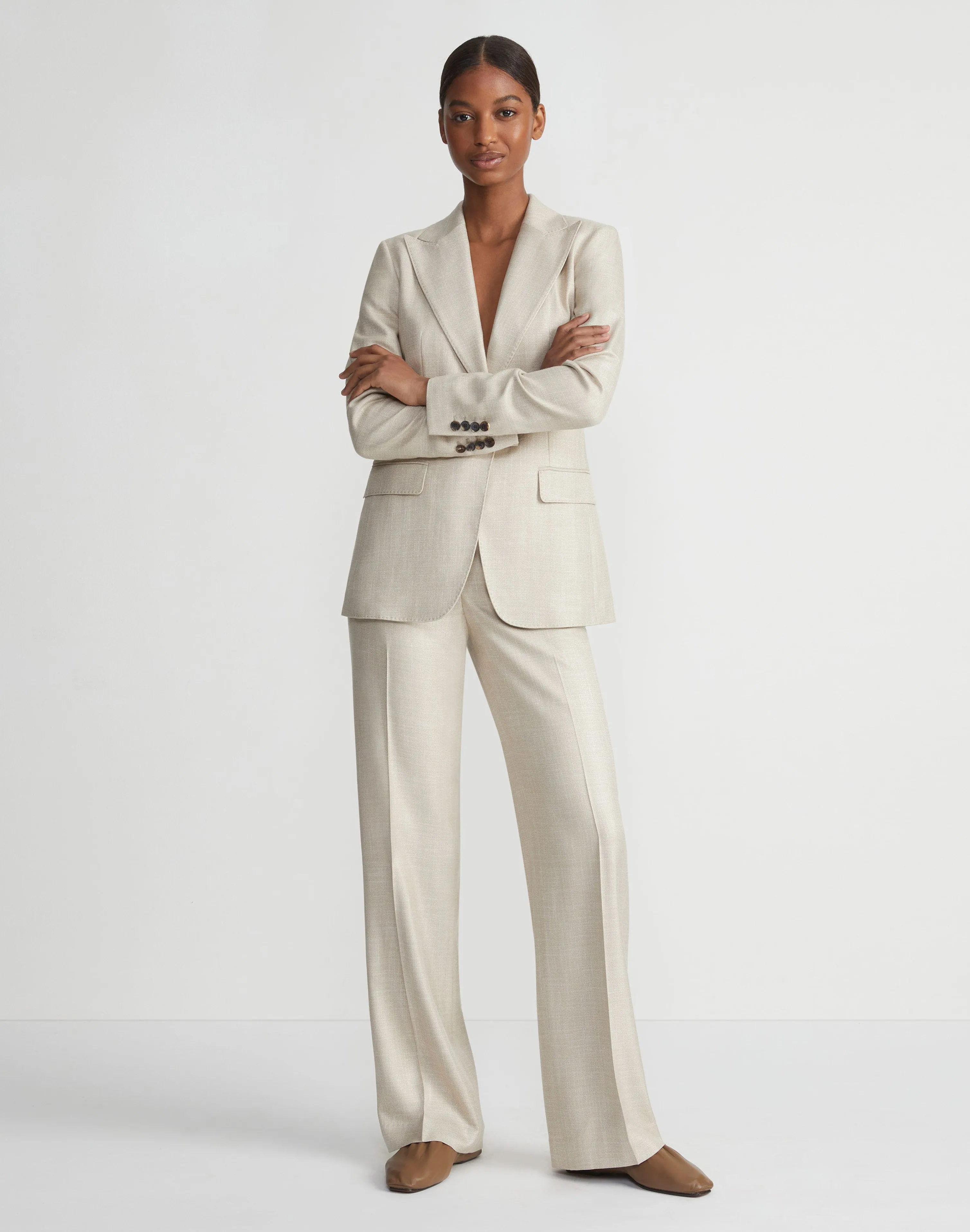 Bamboo Viscose Twill Gates Pant