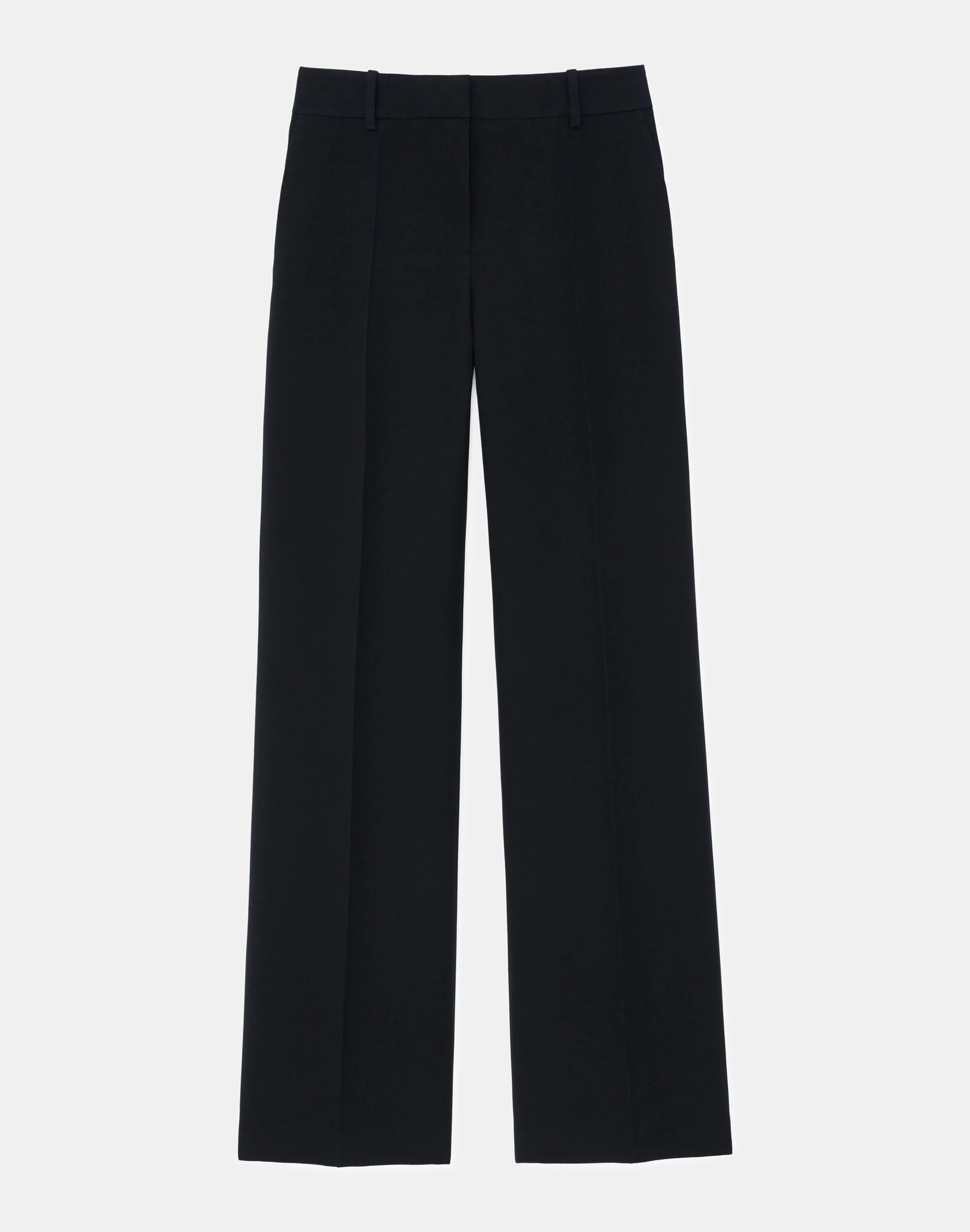 Wool-Silk Crepe Sullivan Pant