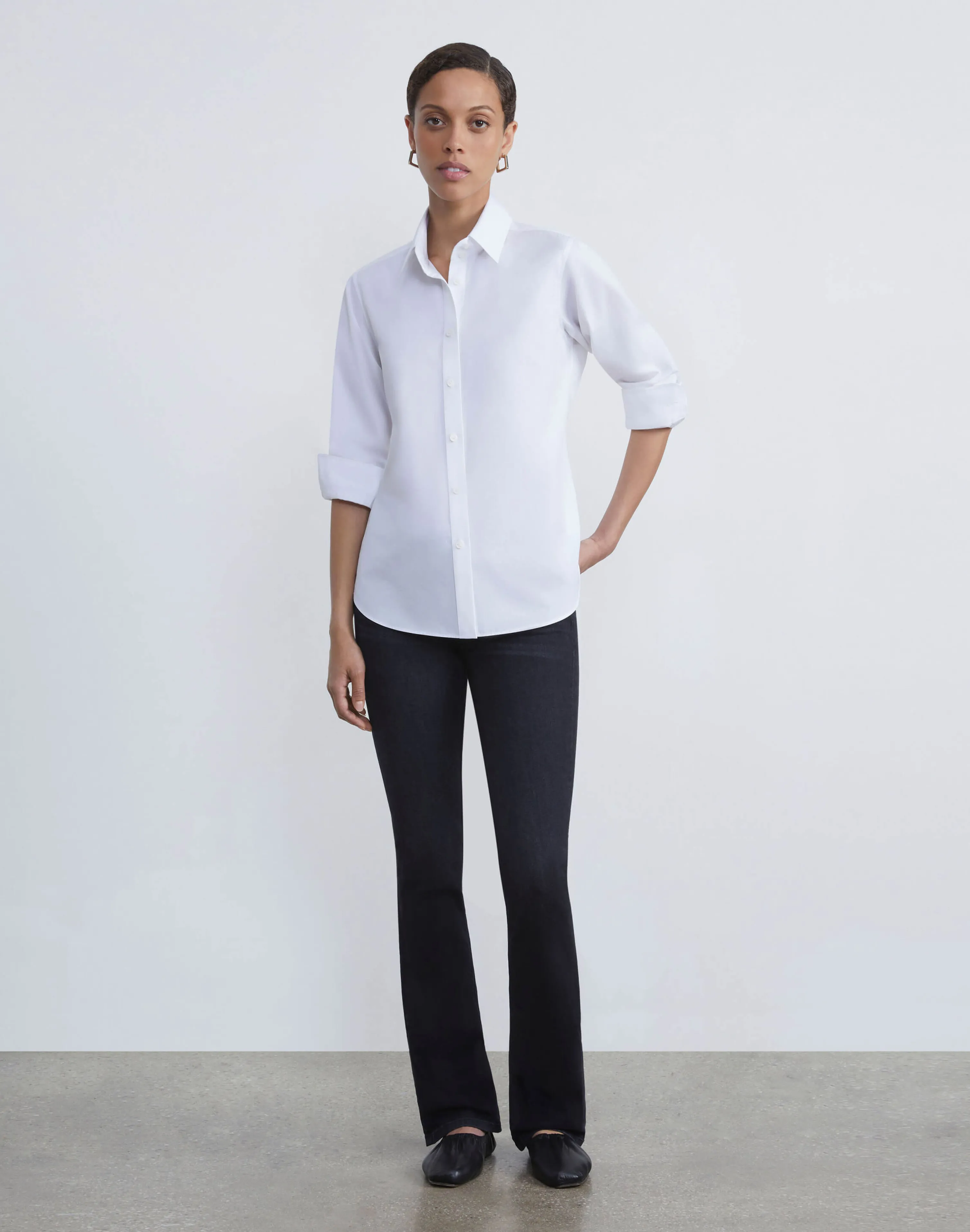 L148 Denim Mercer Kick-Flare Jean