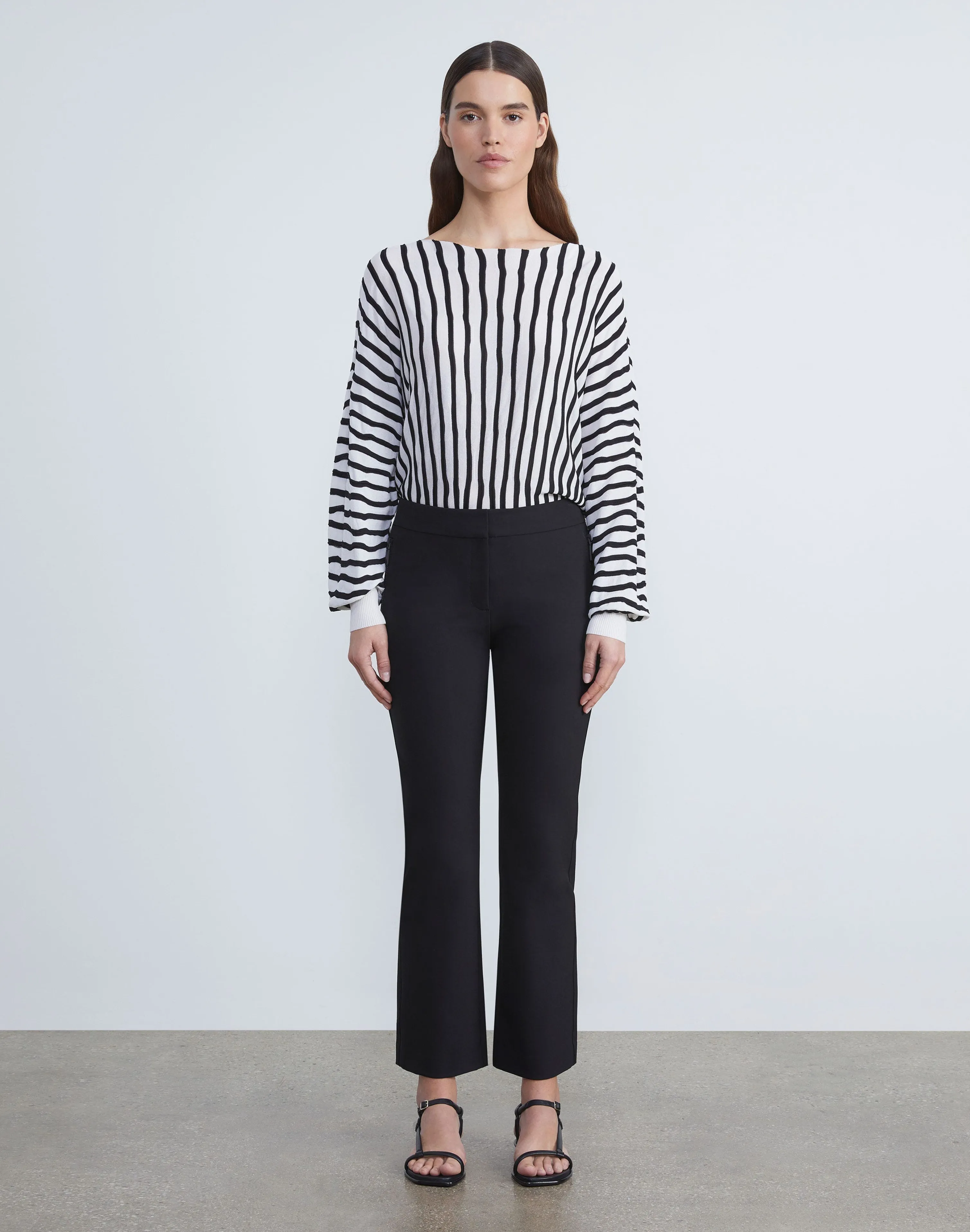 Acclaimed Stretch Manhattan Slim Flared Pant