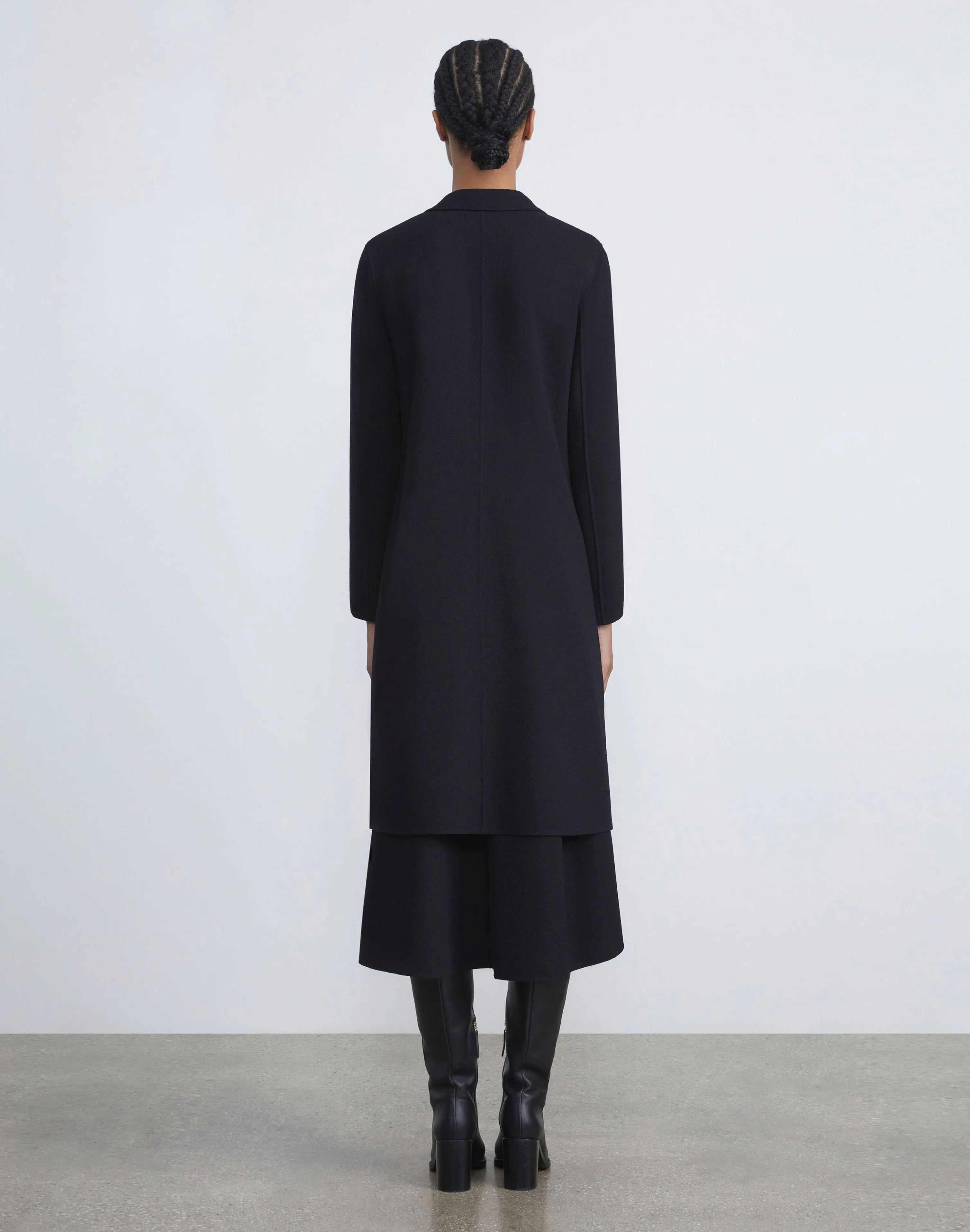 Responsible Wool Nouveau Crepe A-Line Jacket