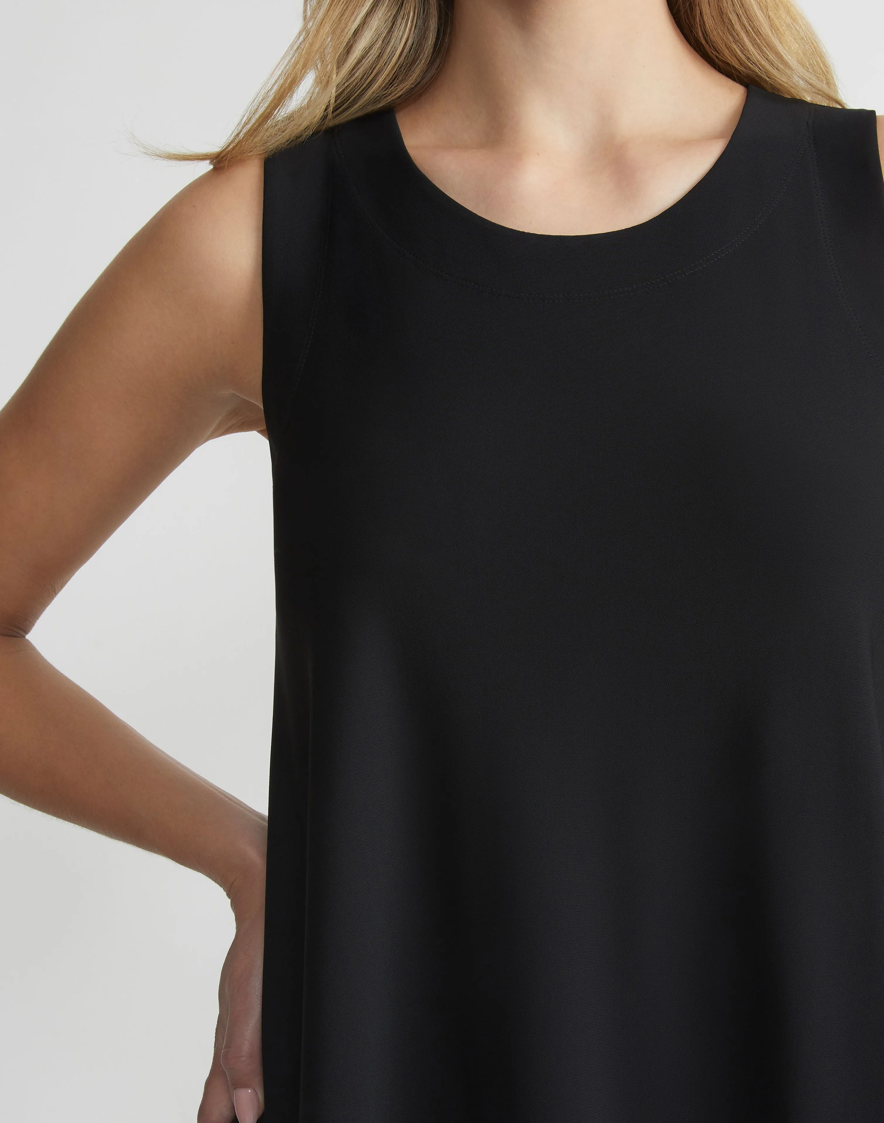 Matte Jersey Scoop Neck Tank