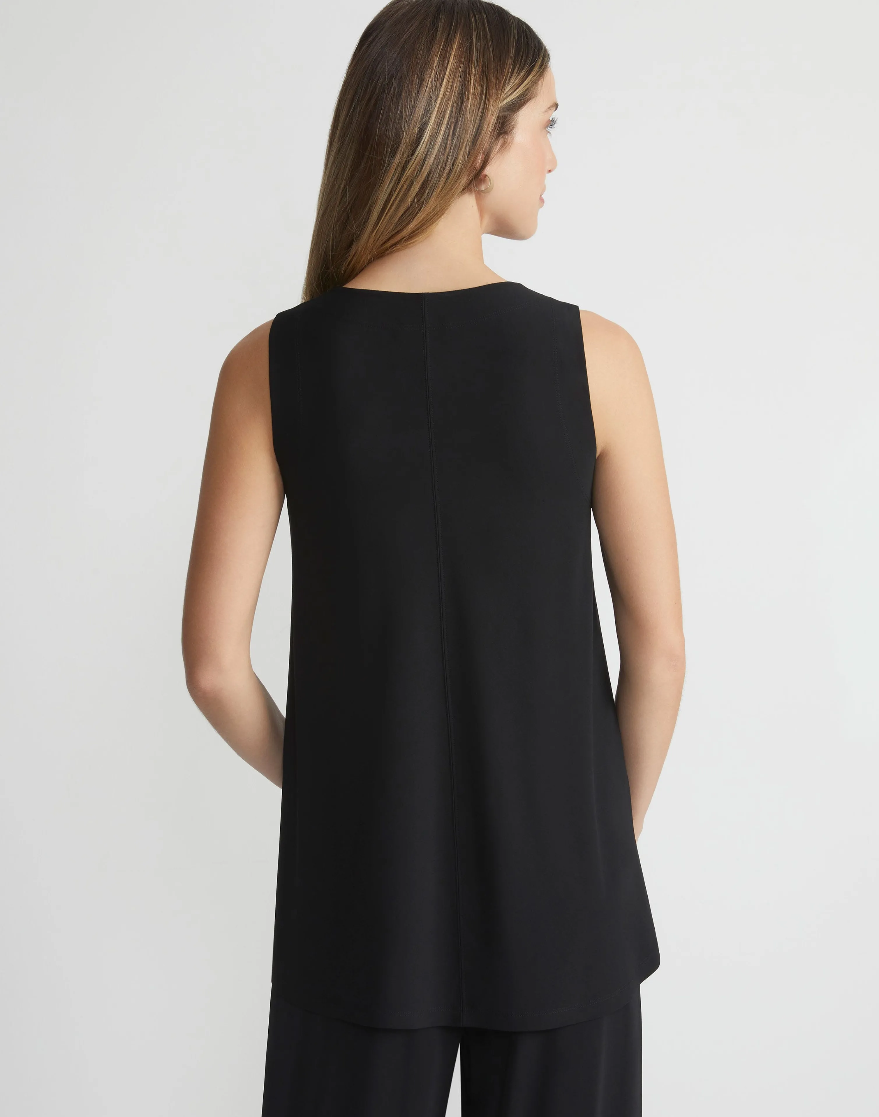 Matte Jersey Scoop Neck Tank