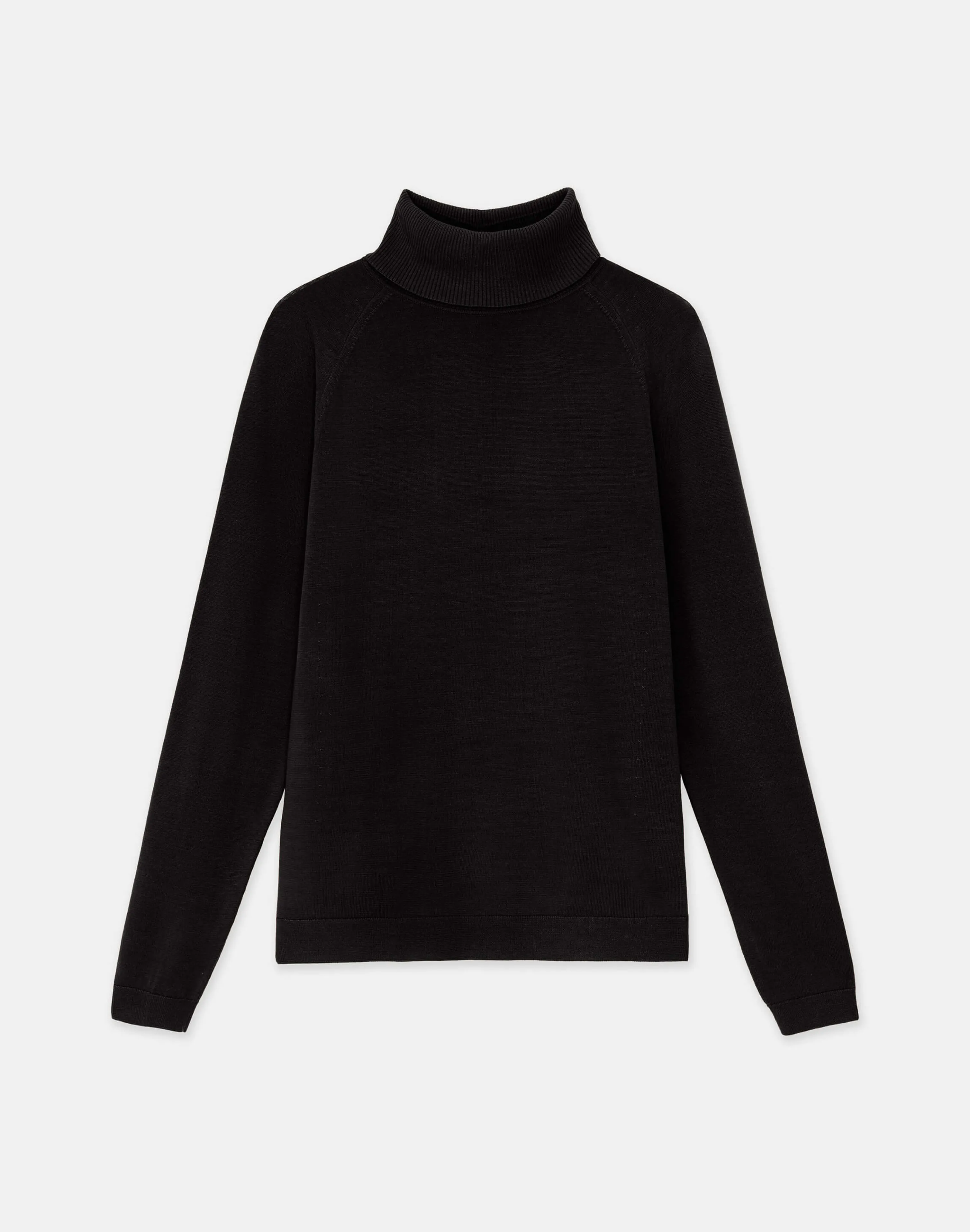 Responsible Matte Crepe Turtleneck Sweater