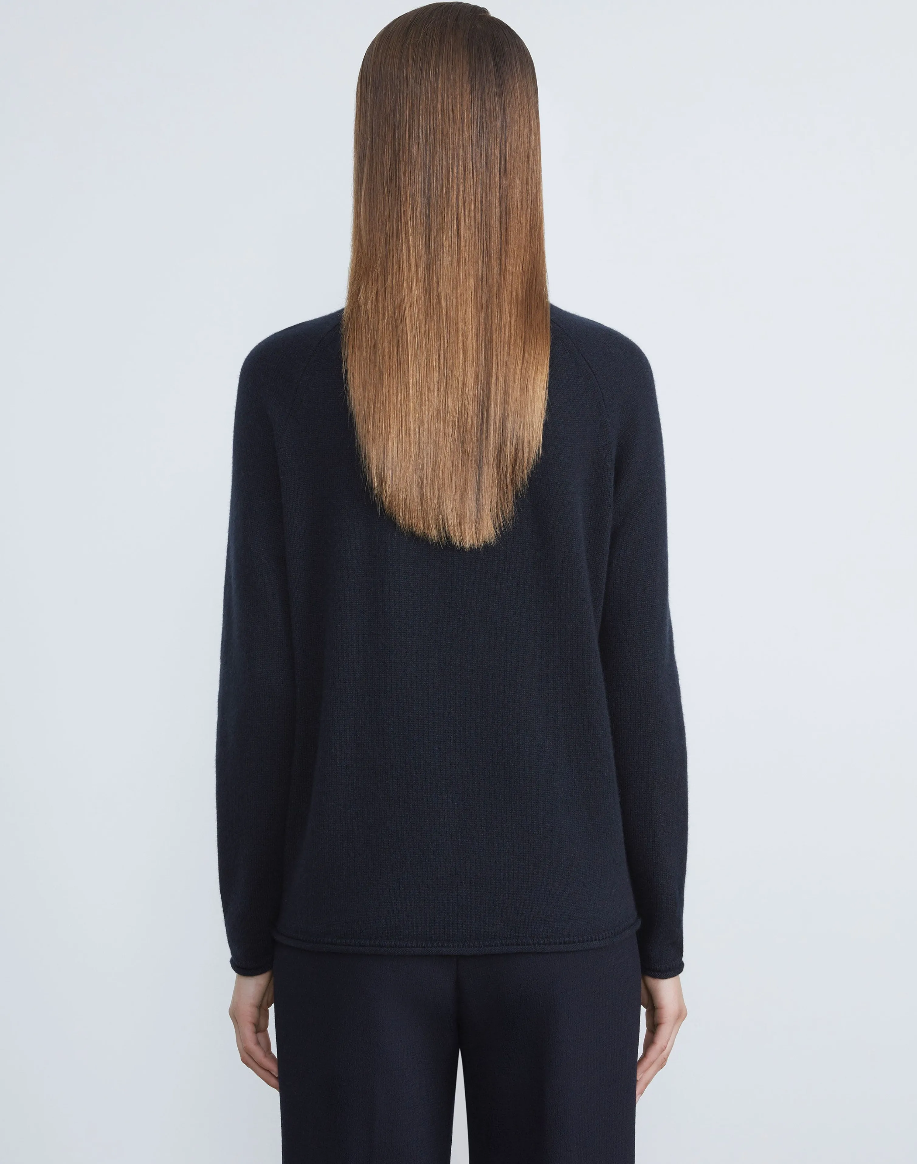 Cashmere Zip Front Cardigan