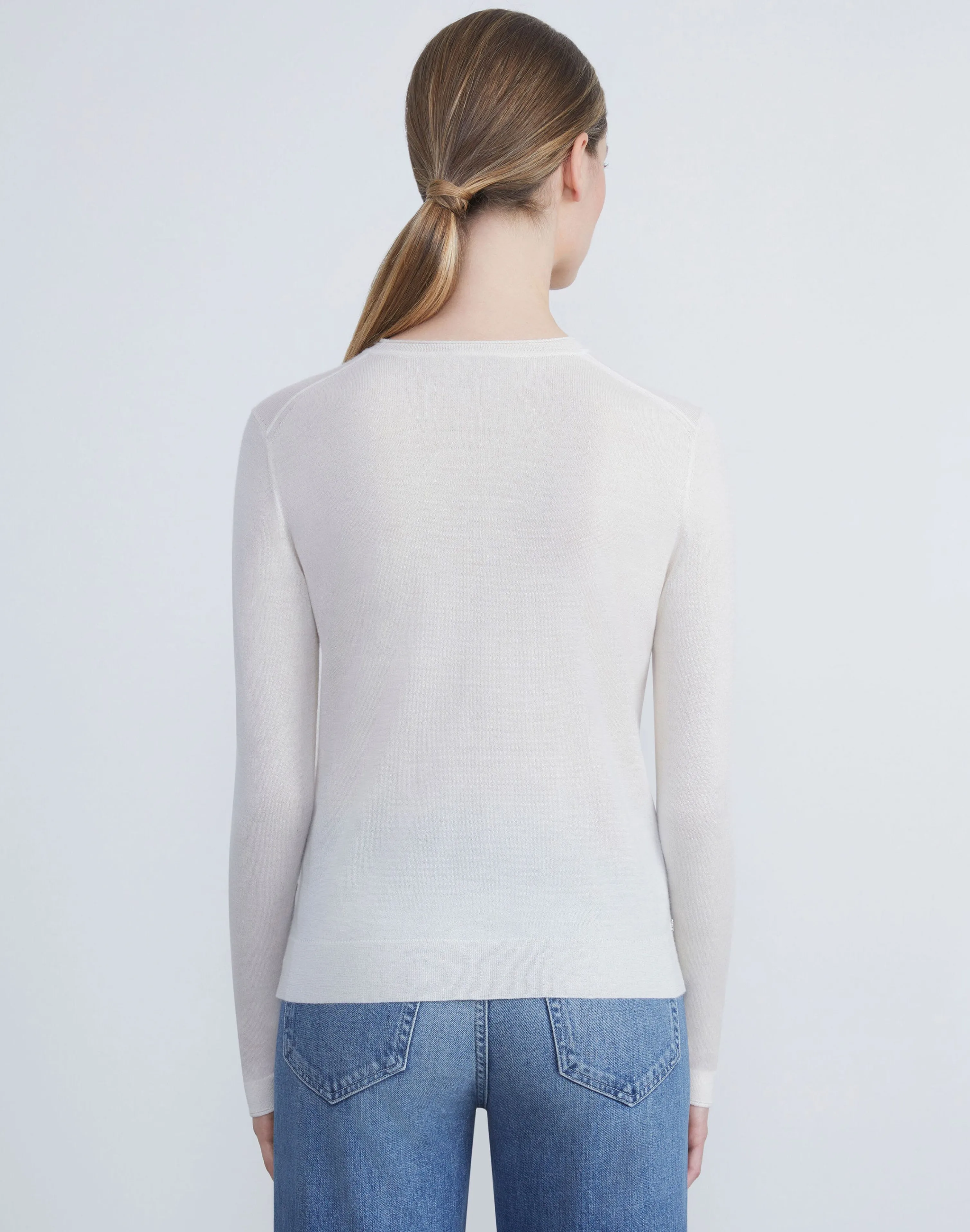 Fine Gauge Cashmere Sweater