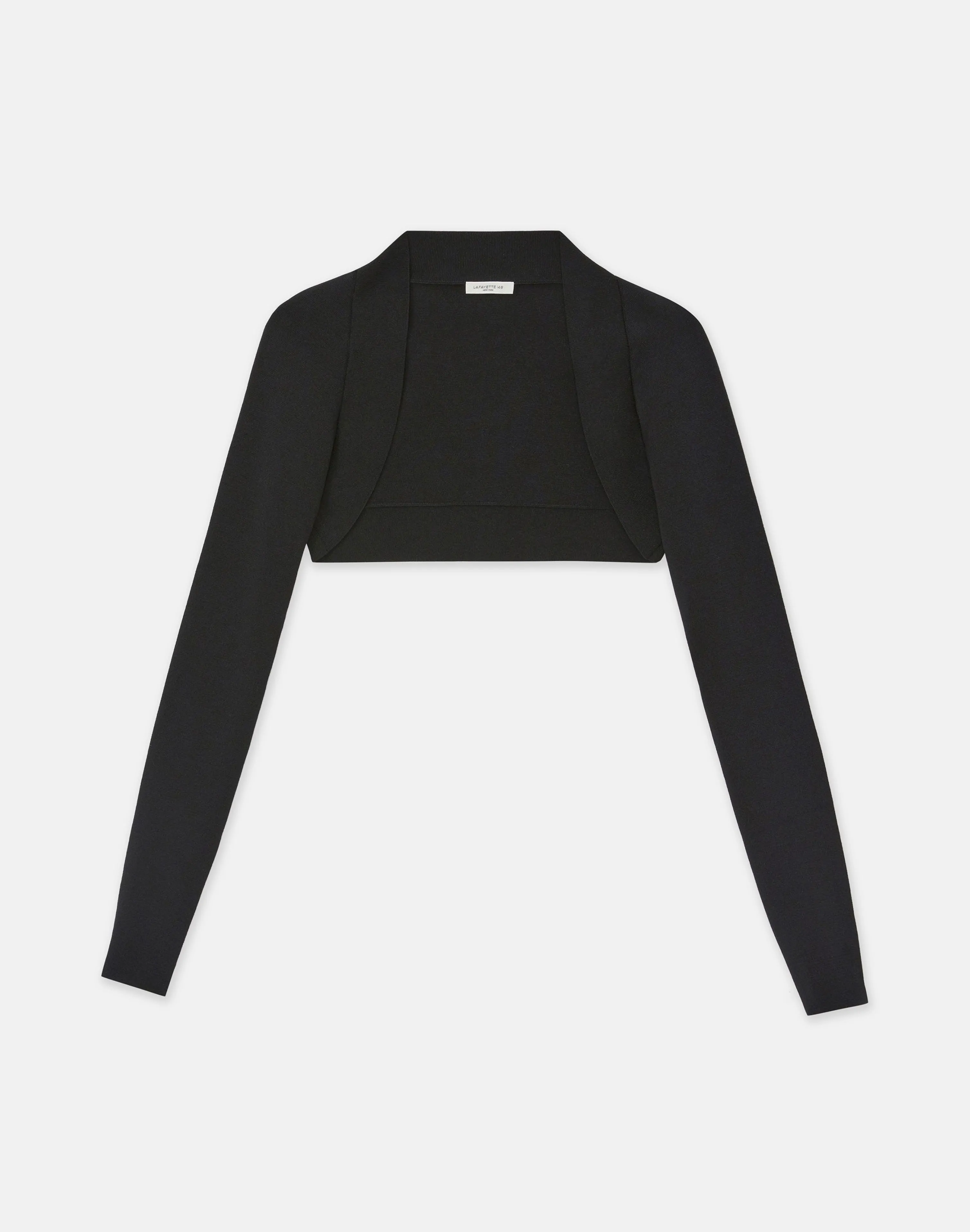 Finespun Voile Ponti Stitch Shrug